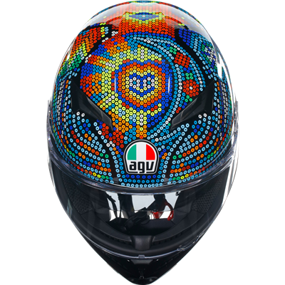 AGV K3 Rossi WInter Test 2018 ECE 22.06 Replica