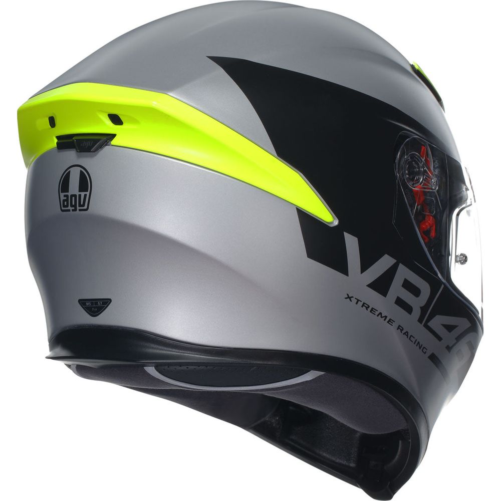 AGV K5 S Apex 46 Grey / Black