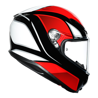 AGV K6 Hyphen Black / Red / White