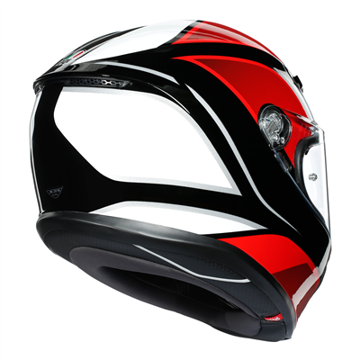 AGV K6 Hyphen Black / Red / White