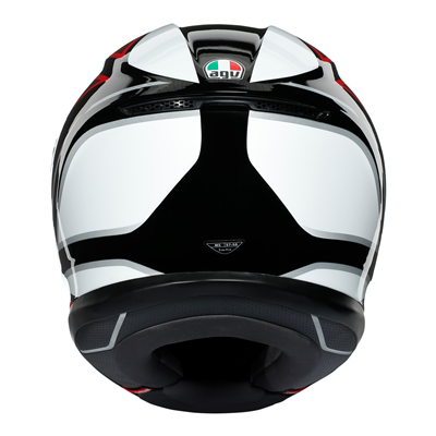 AGV K6 Hyphen Black / Red / White