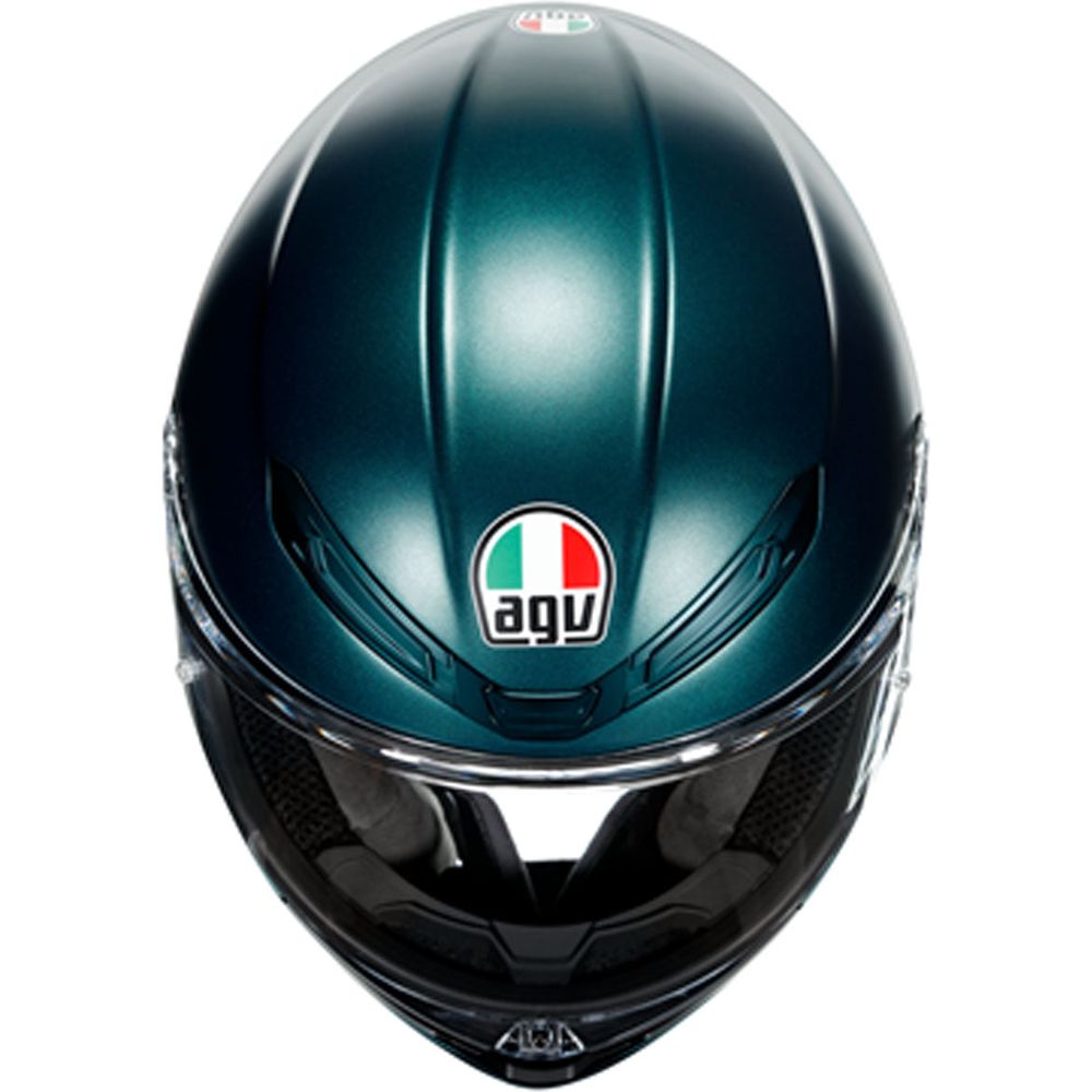 AGV K6 Matt Petrolio Blue