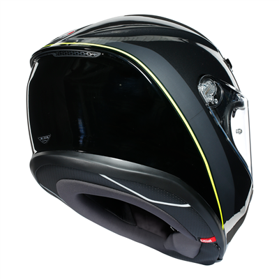 AGV K6 Minimal Gunmetal / Black / Fluo Yellow