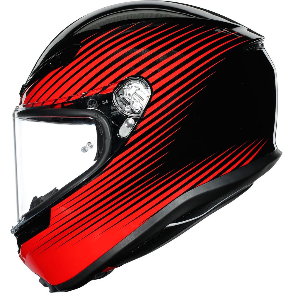AGV K6 Rush Black / Red