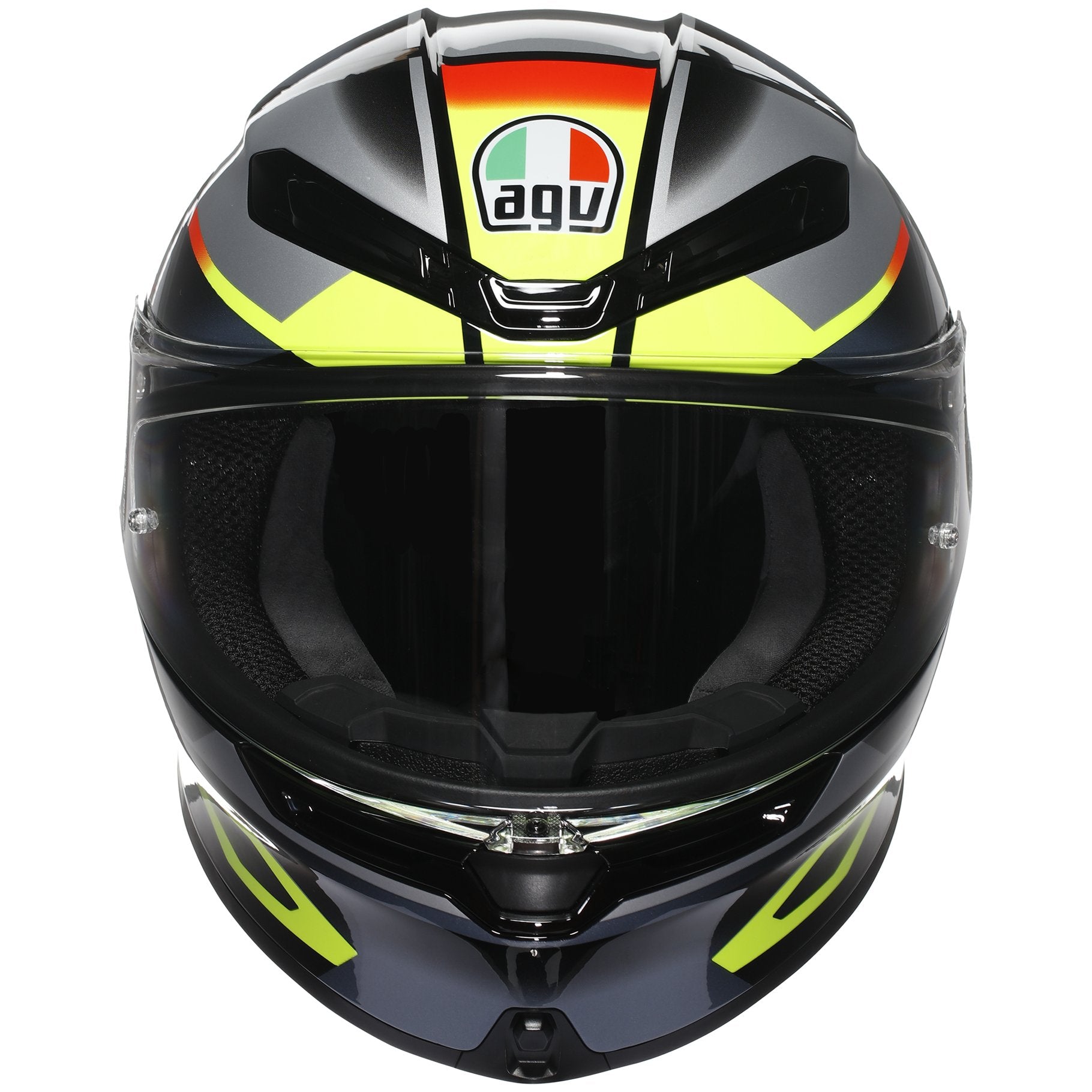 AGV K6-S Erazer Black / Red / Fluo Yellow