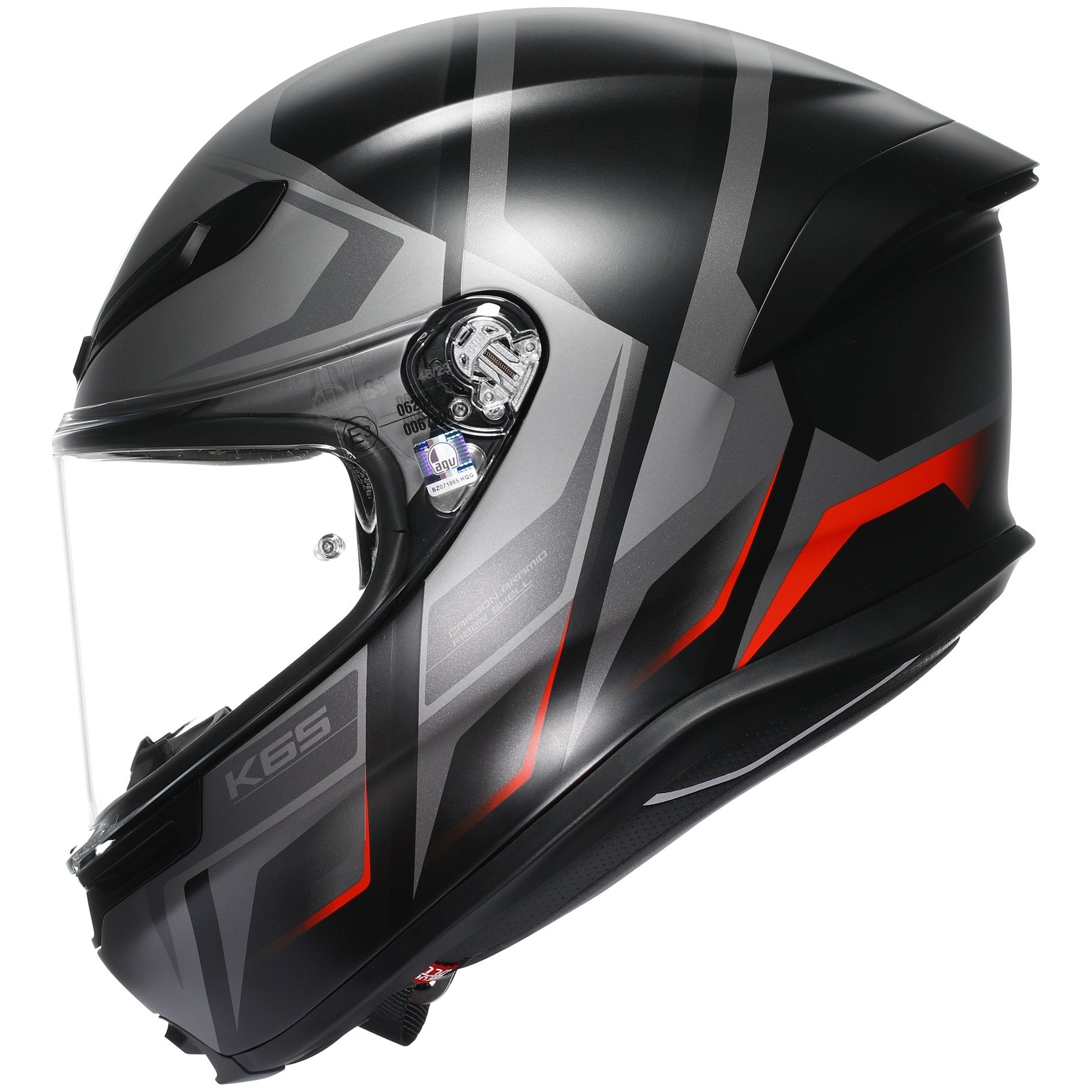 AGV K6-S Karve Black / Grey / Red