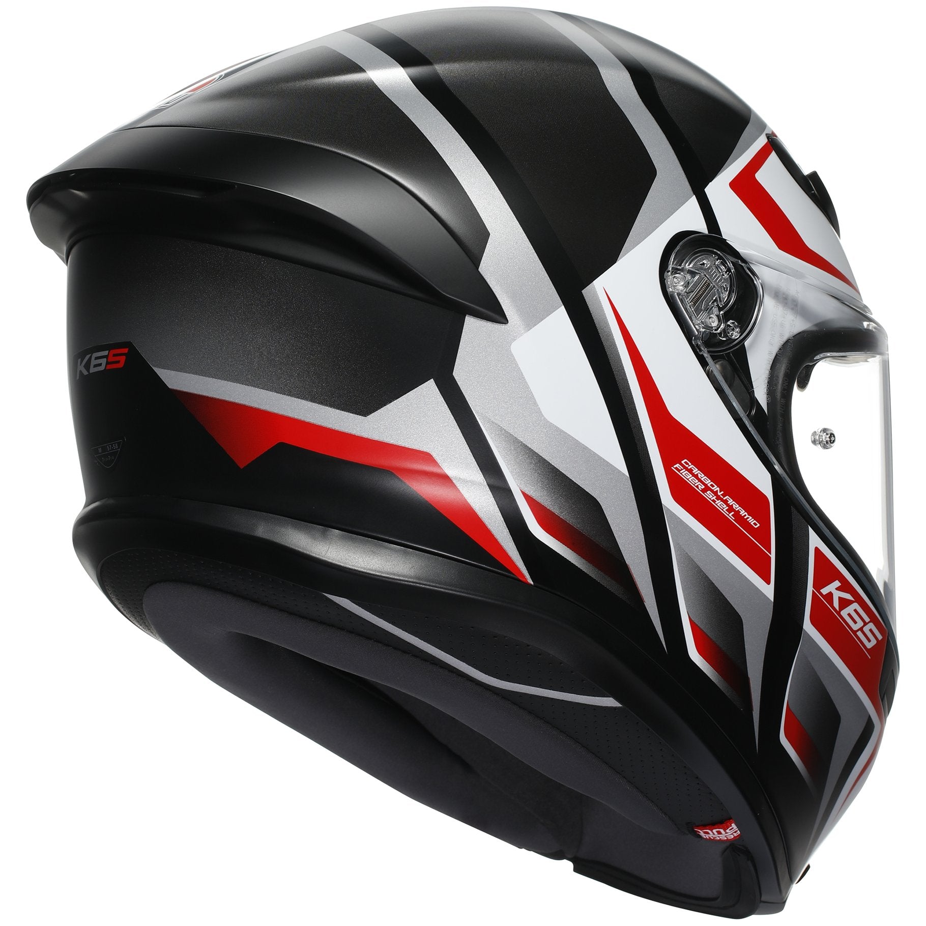 AGV K6-S Karve Black / White / Red