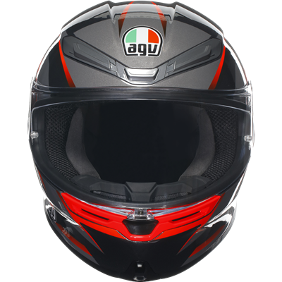 AGV K6-S Slashcut Black / Grey / Red