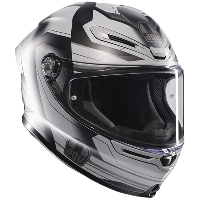 AGV K6-S Ultrasonic Matt Black / Grey
