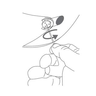 AGV LEG-1 Visor Screw Cover