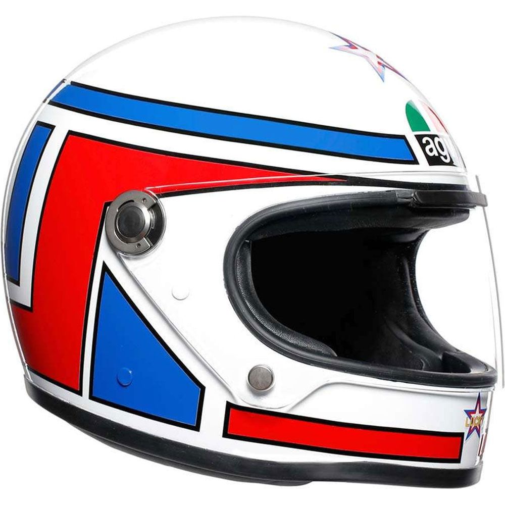 AGV X3000 Full Face Helmet Lucky White FREE Delivery, 365 Day Returns