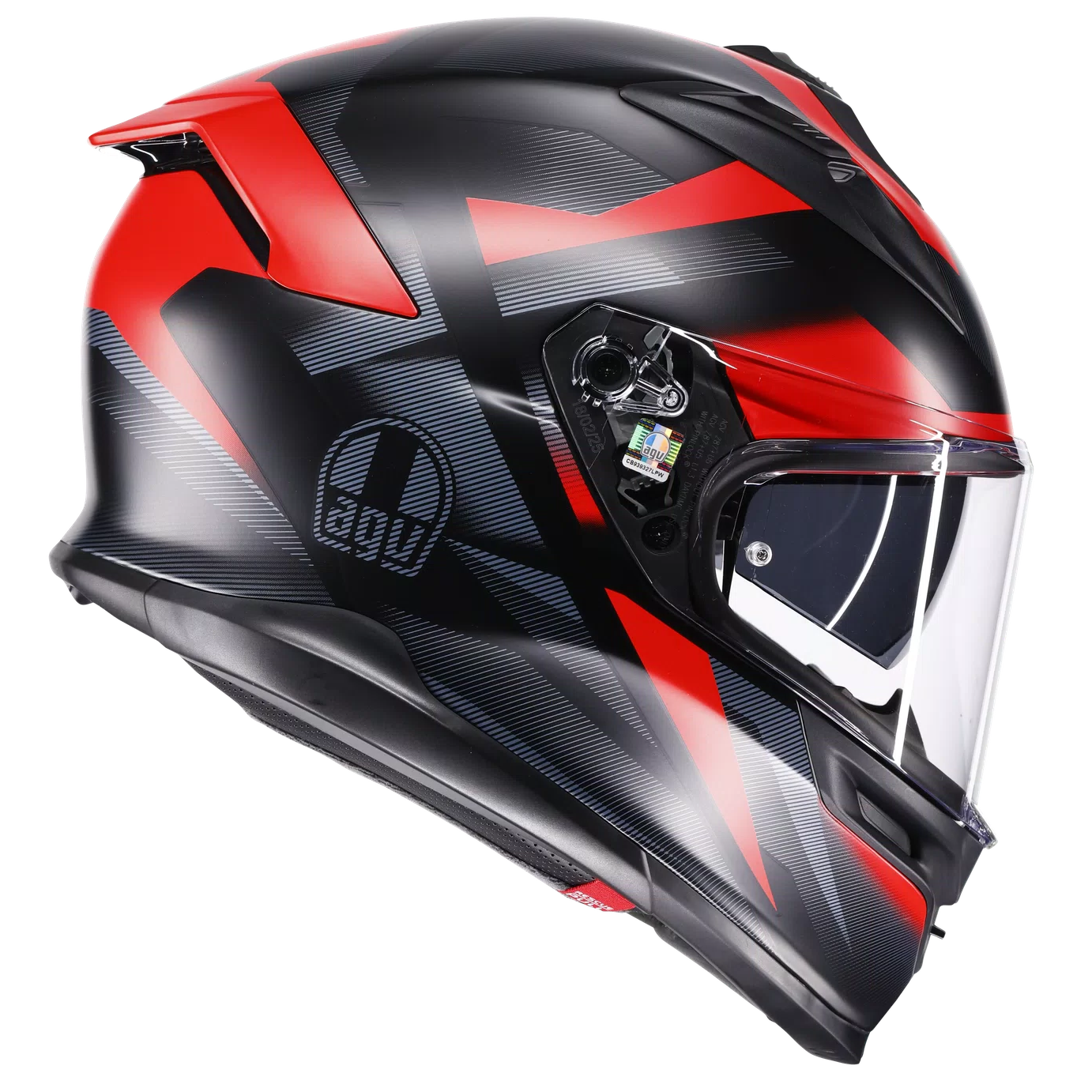 AGV K7 Glimpse Matt Black / Red