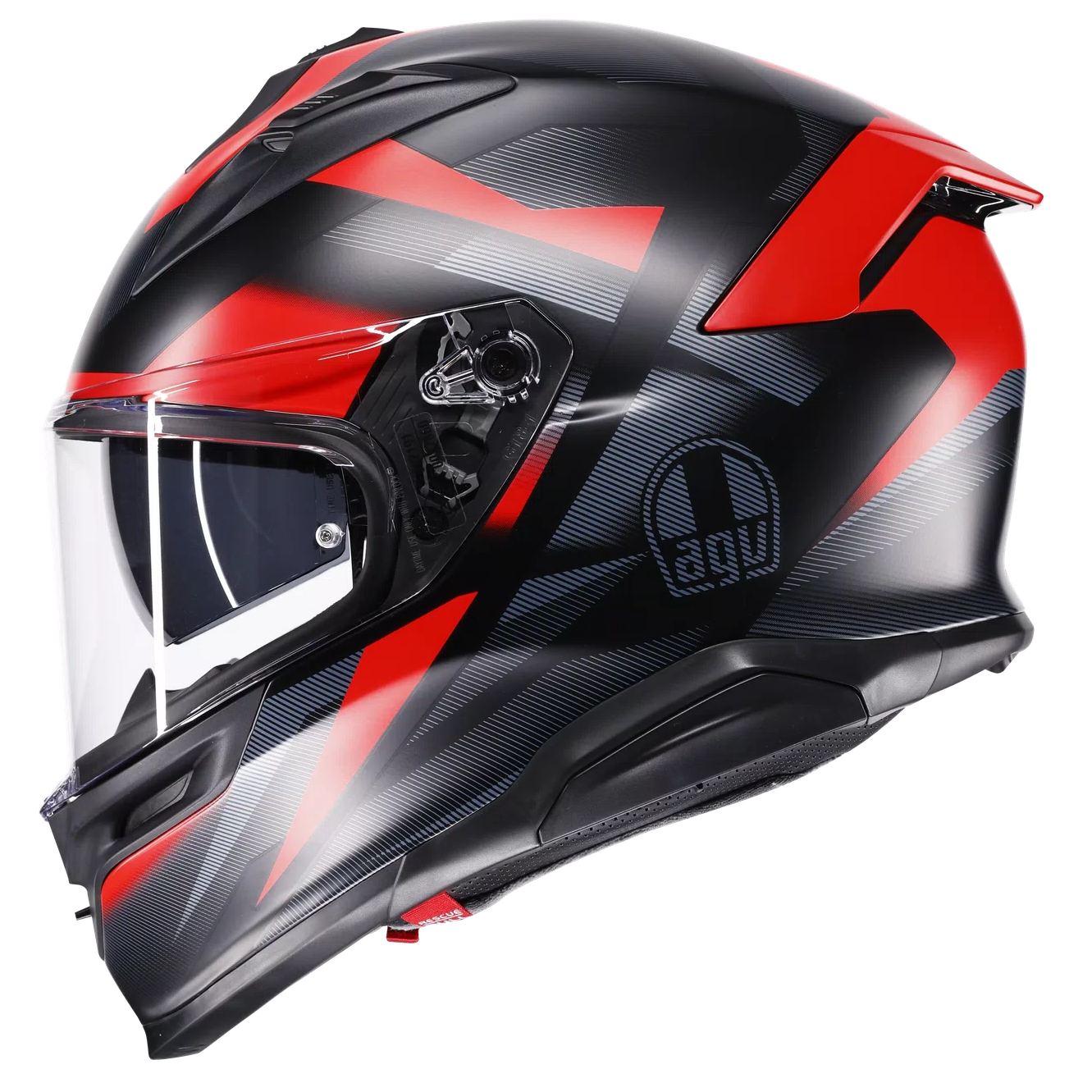AGV K7 Glimpse Matt Black / Red