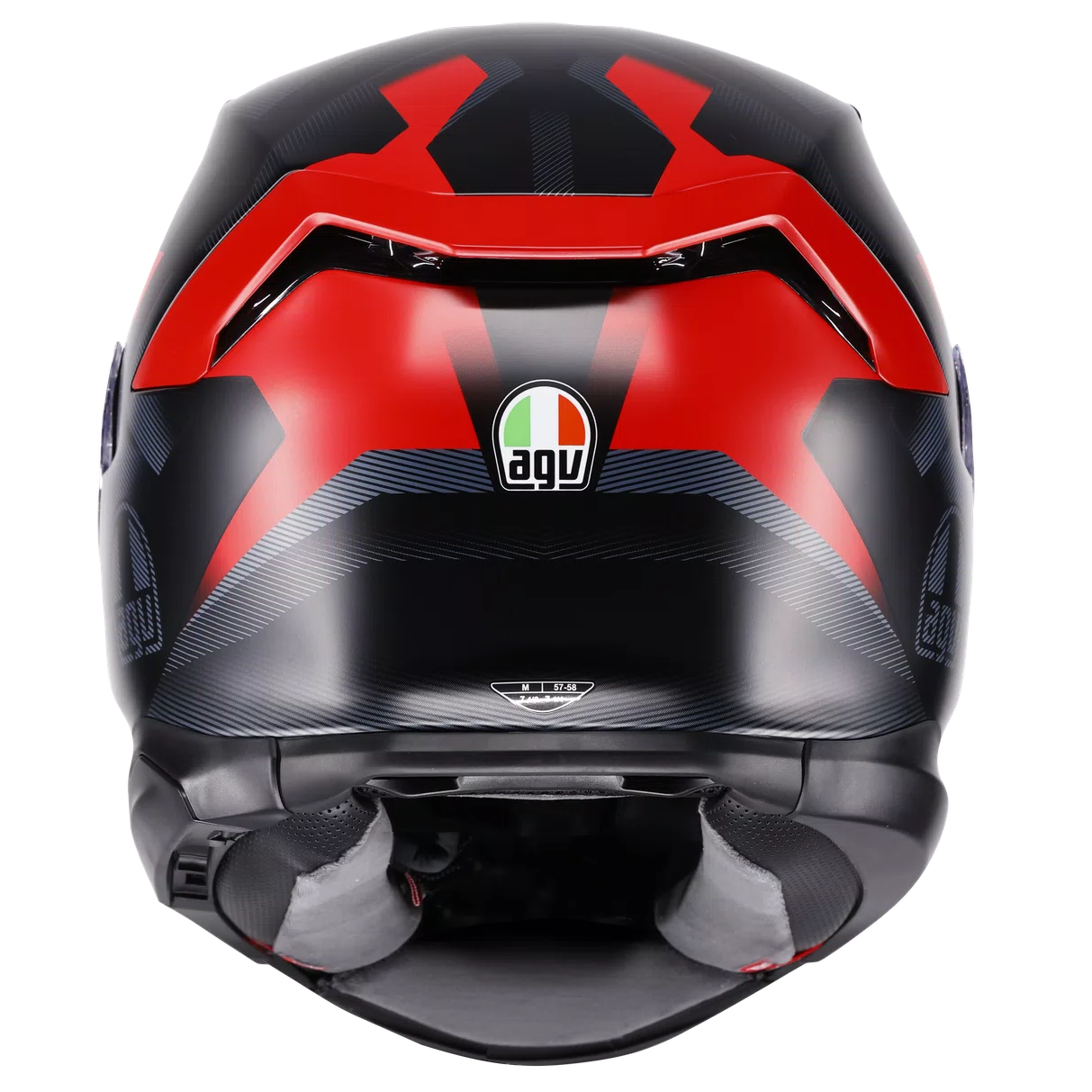 AGV K7 Glimpse Matt Black / Red