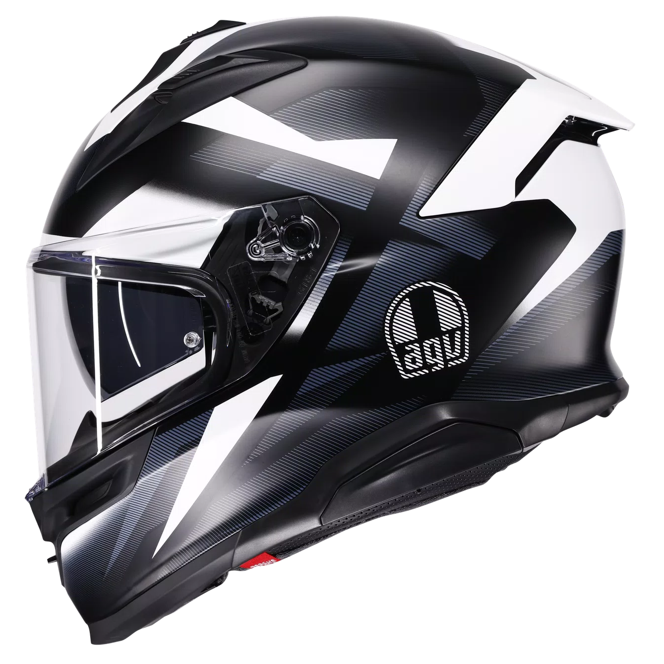AGV K7 Glimpse Matt Black / White