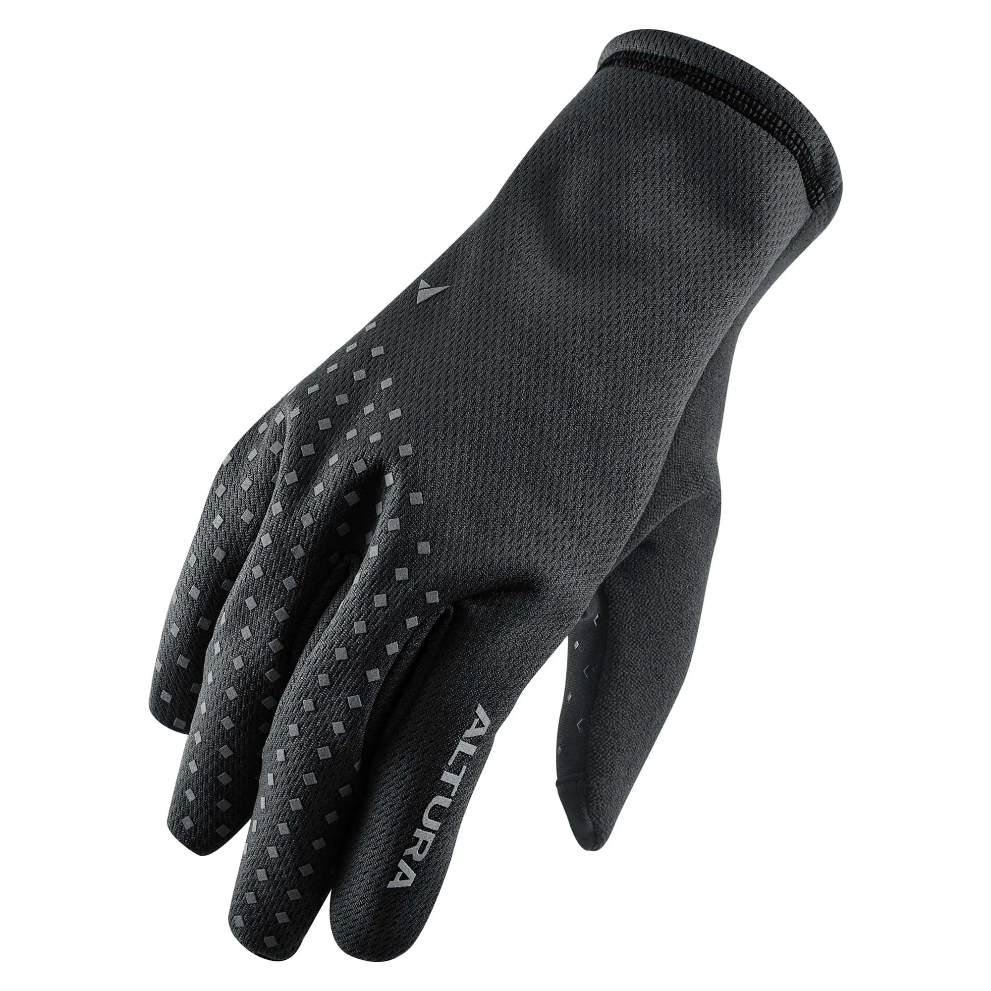 Altura Nightvision Unisex Windproof Fleece Cycling Gloves Black - FREE UK Shipping, FREE 365 Day Returns | Moto Central