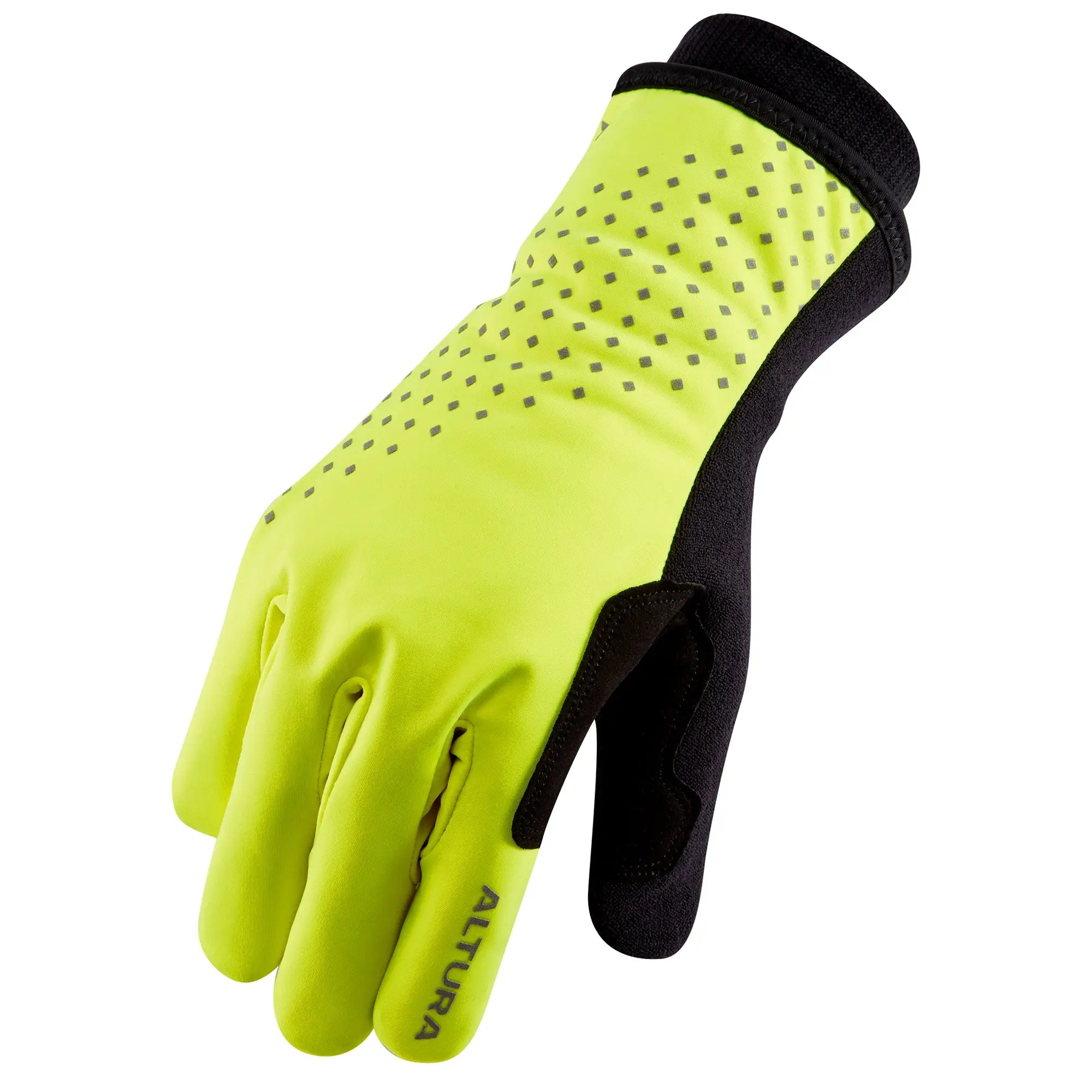 Altura Nightvision Unisex Waterproof Insulated Cycling Gloves Yellow - FREE UK Shipping, FREE 365 Day Returns | Moto Central