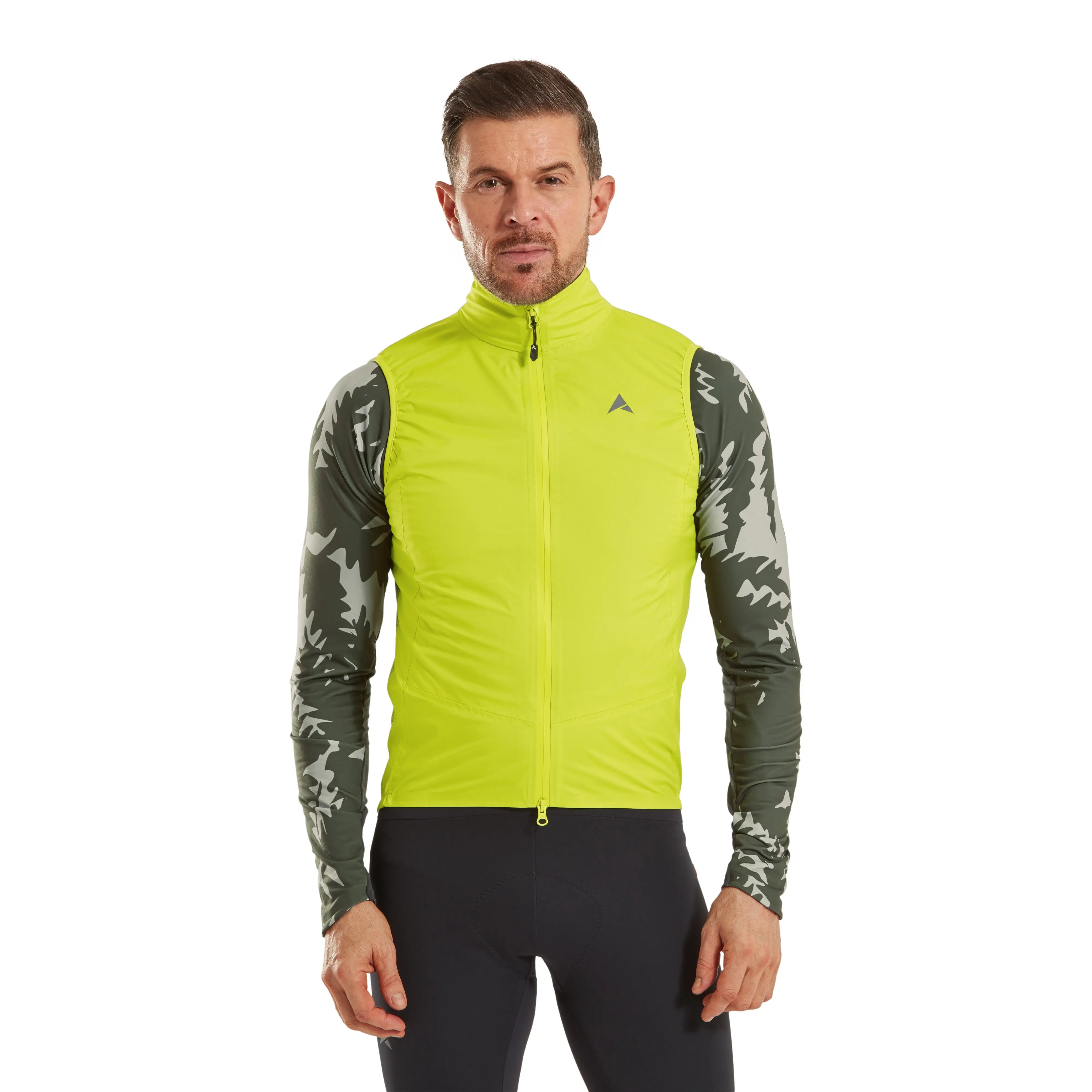 Altura Icon Pocket Rocket Waterproof Packable Gilet Lime - FREE UK Shipping, FREE 365 Day Returns | Moto Central