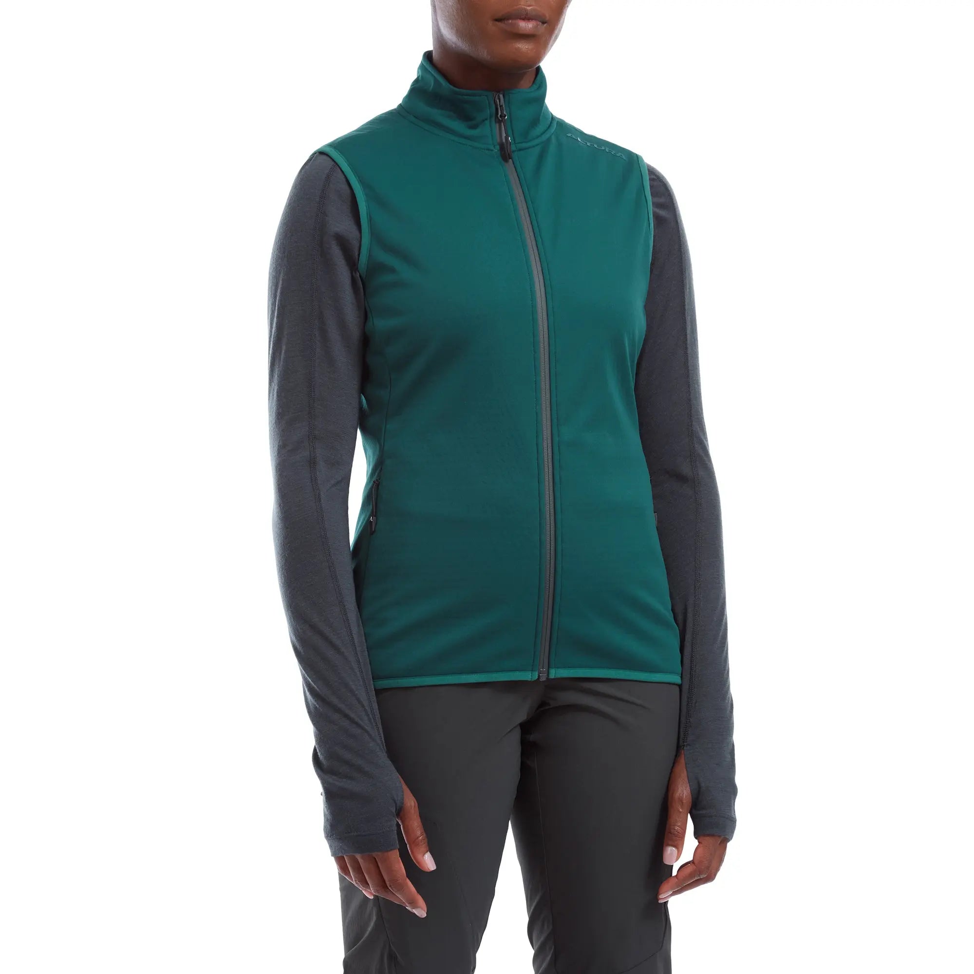 Altura Escalade Cycling Ladies Gilet Dark Green - FREE UK Shipping, FREE 365 Day Returns | Moto Central