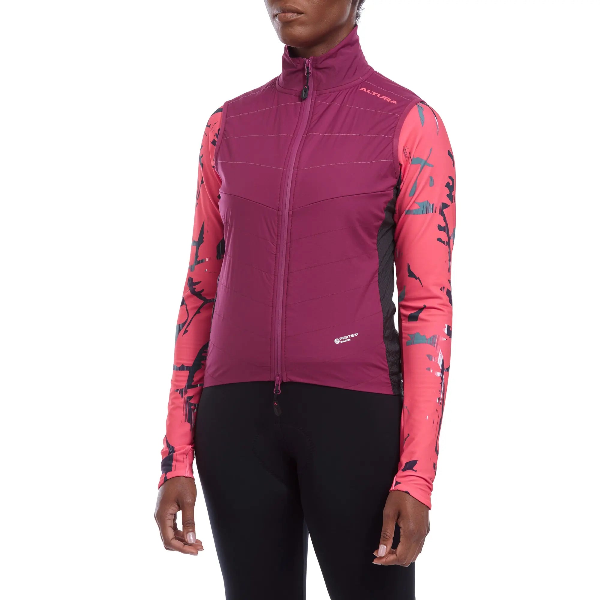 Altura Icon Rocket Insulated Cycling Ladies Gilet Purple - FREE UK Shipping, FREE 365 Day Returns | Moto Central