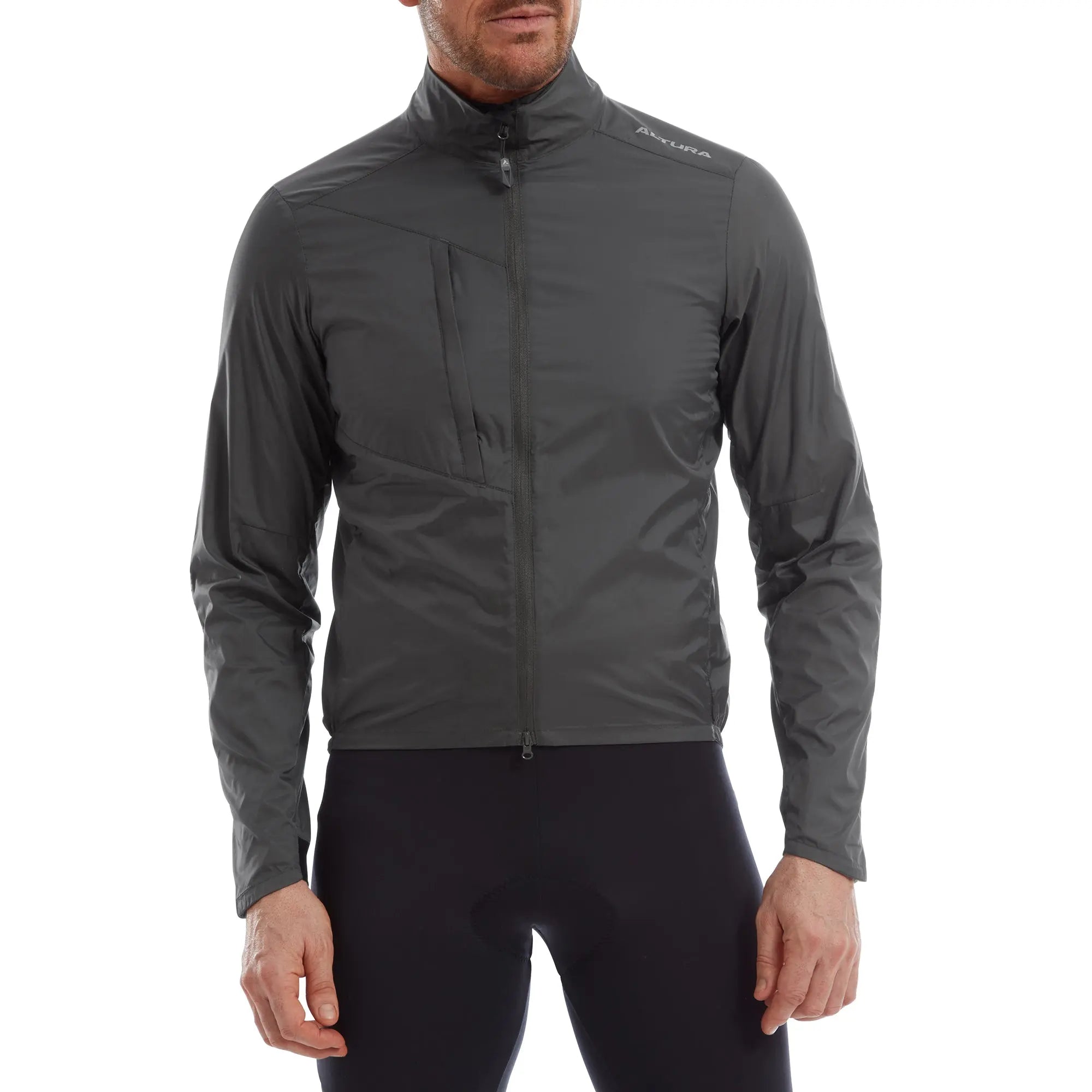 Altura Airstream Windproof Jacket Carbon - FREE UK Shipping, FREE 365 Day Returns | Moto Central