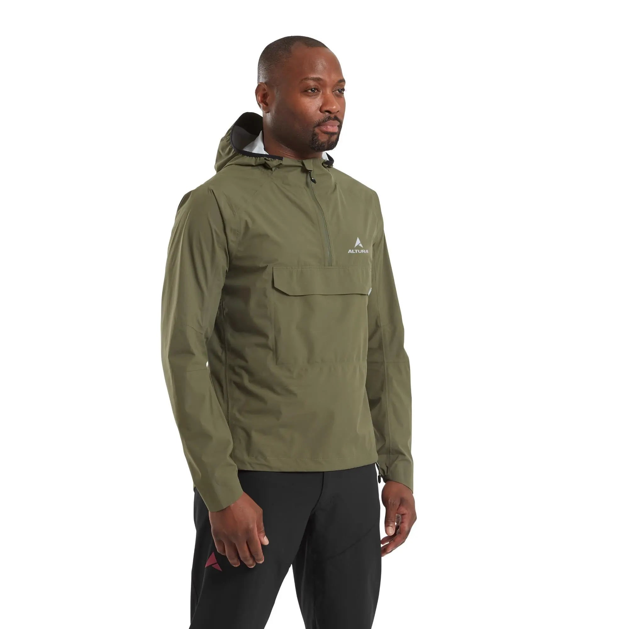 Altura Esker Waterproof Smock Olive - FREE UK Shipping, FREE 365 Day Returns | Moto Central