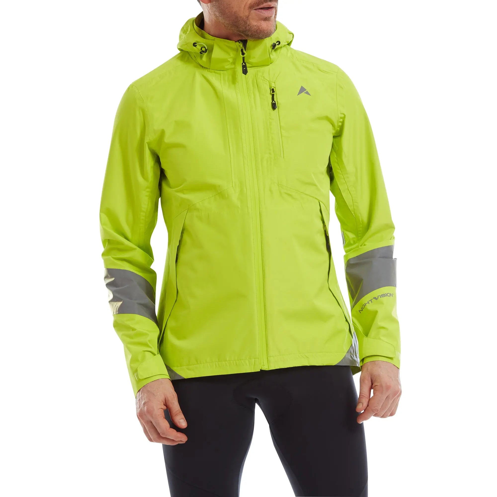 Altura Nightvision Typhoon Waterproof Jacket Lime - FREE UK Shipping, FREE 365 Day Returns | Moto Central