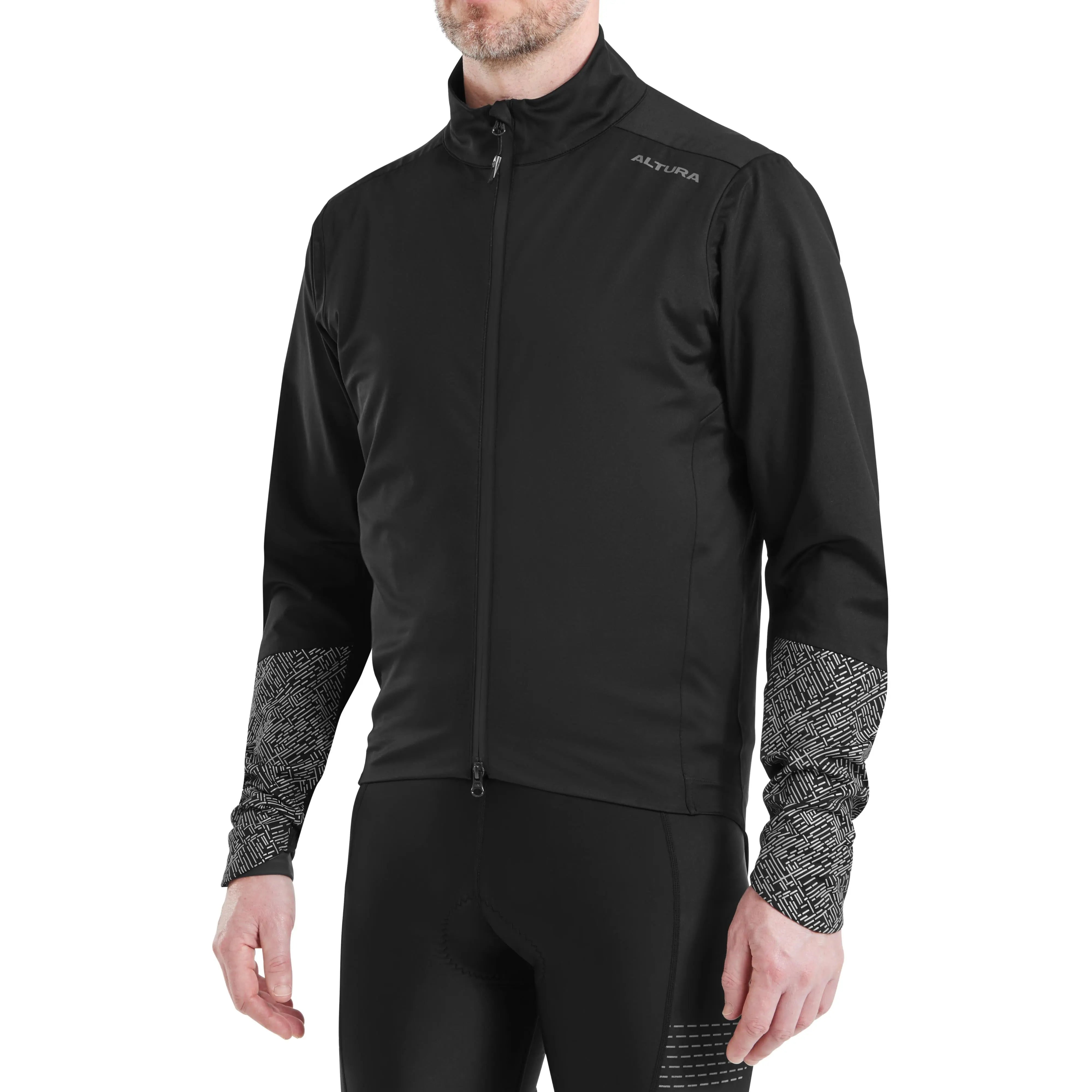 Altura Endurance Softshell Waterproof Jacket Black - FREE UK Shipping, FREE 365 Day Returns | Moto Central