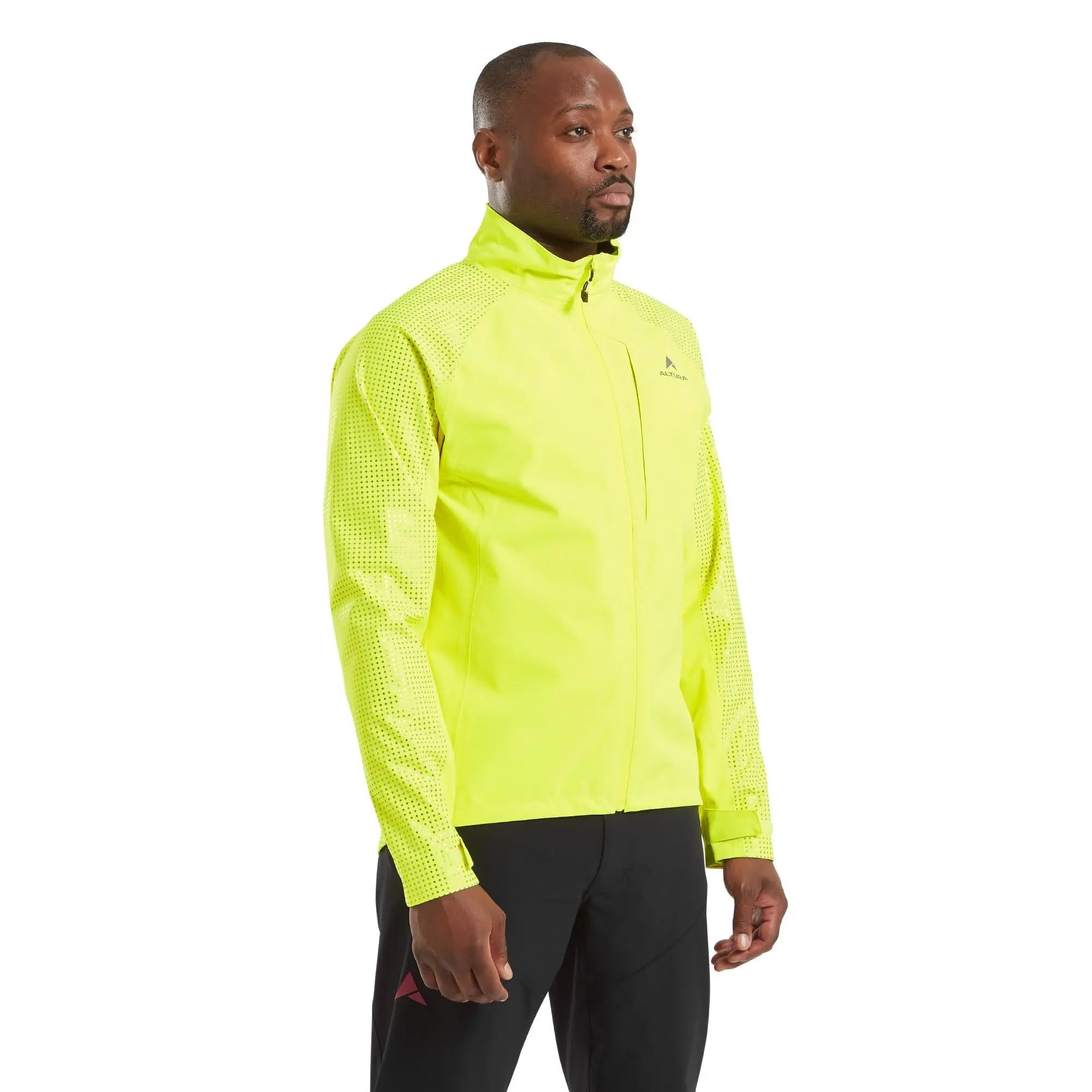 Altura Night Vision Storm Jacket Yellow - FREE UK Shipping, FREE 365 Day Returns | Moto Central
