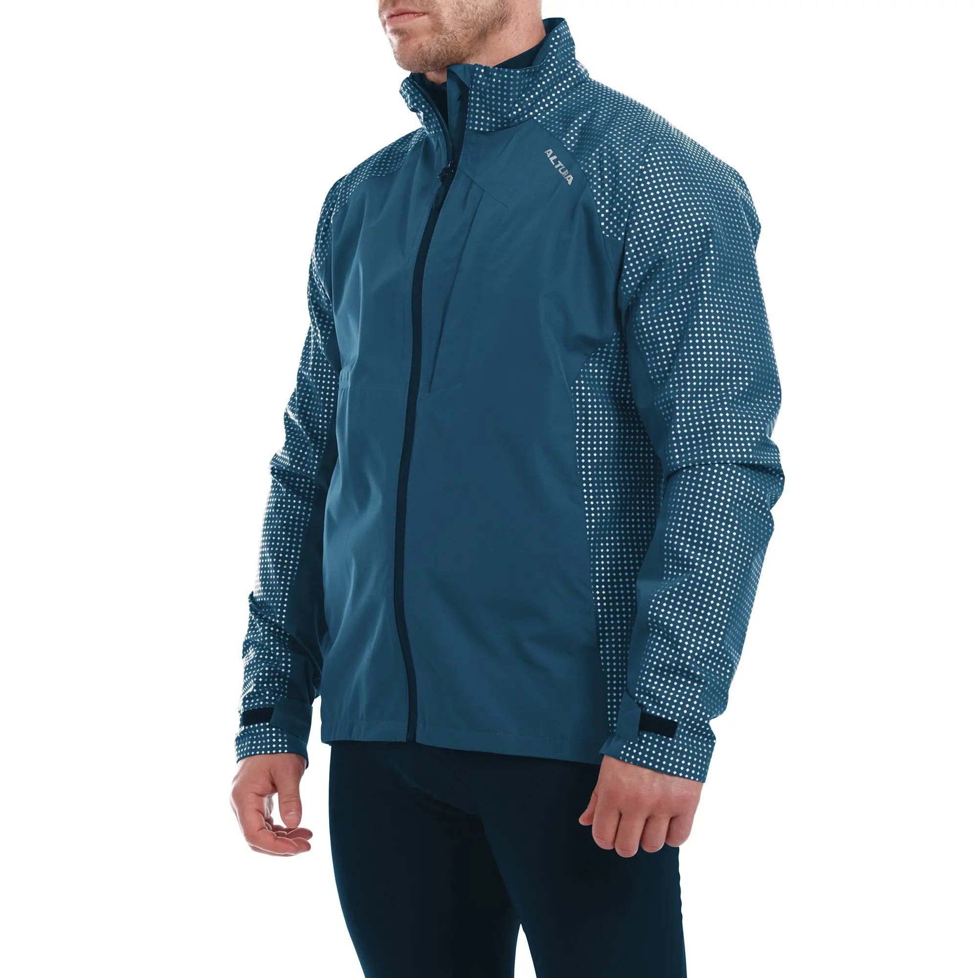 Altura Nightvision Storm Waterproof Jacket Navy - FREE UK Shipping, FREE 365 Day Returns | Moto Central