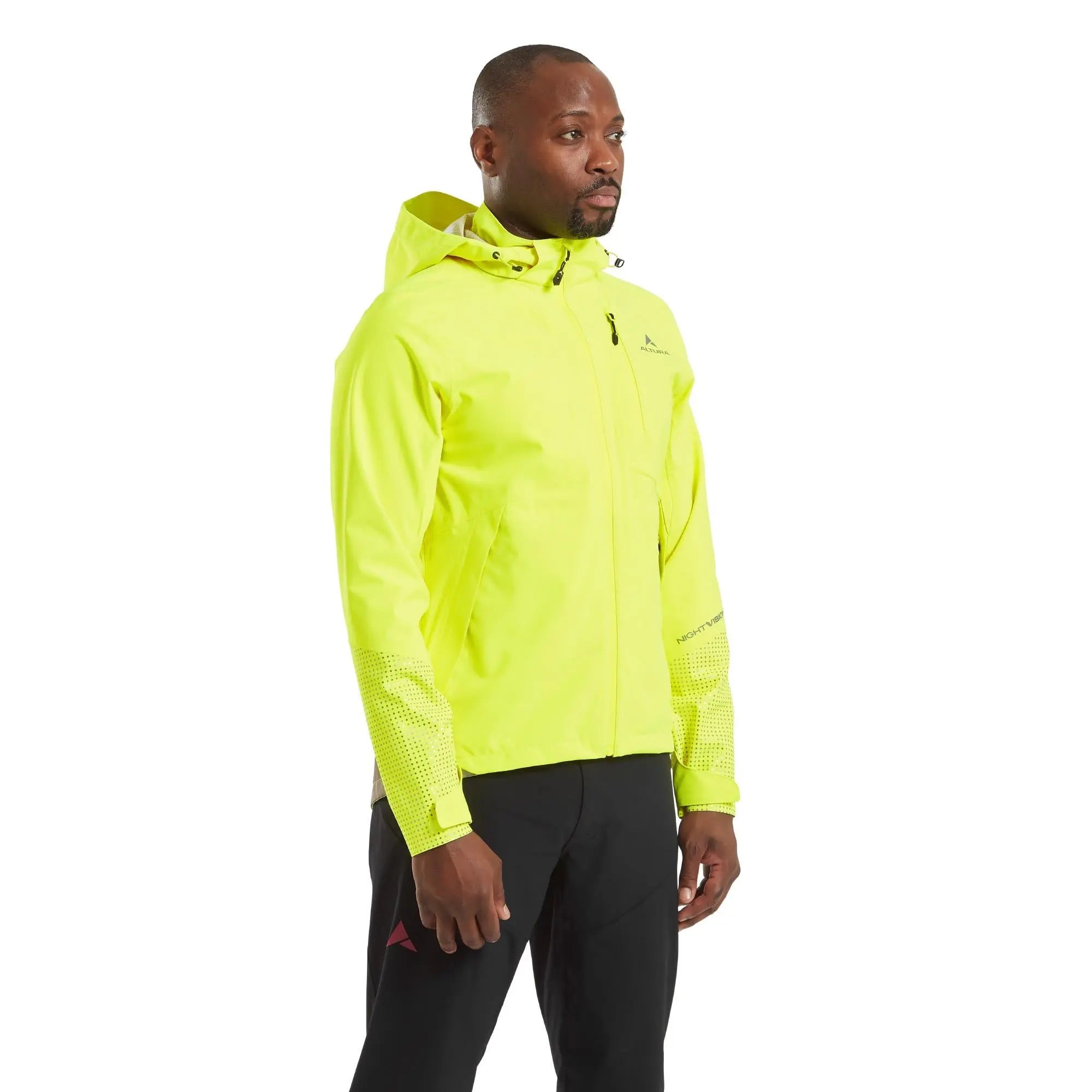 Altura Night Vision Typhoon Jacket Yellow - FREE UK Shipping, FREE 365 Day Returns | Moto Central