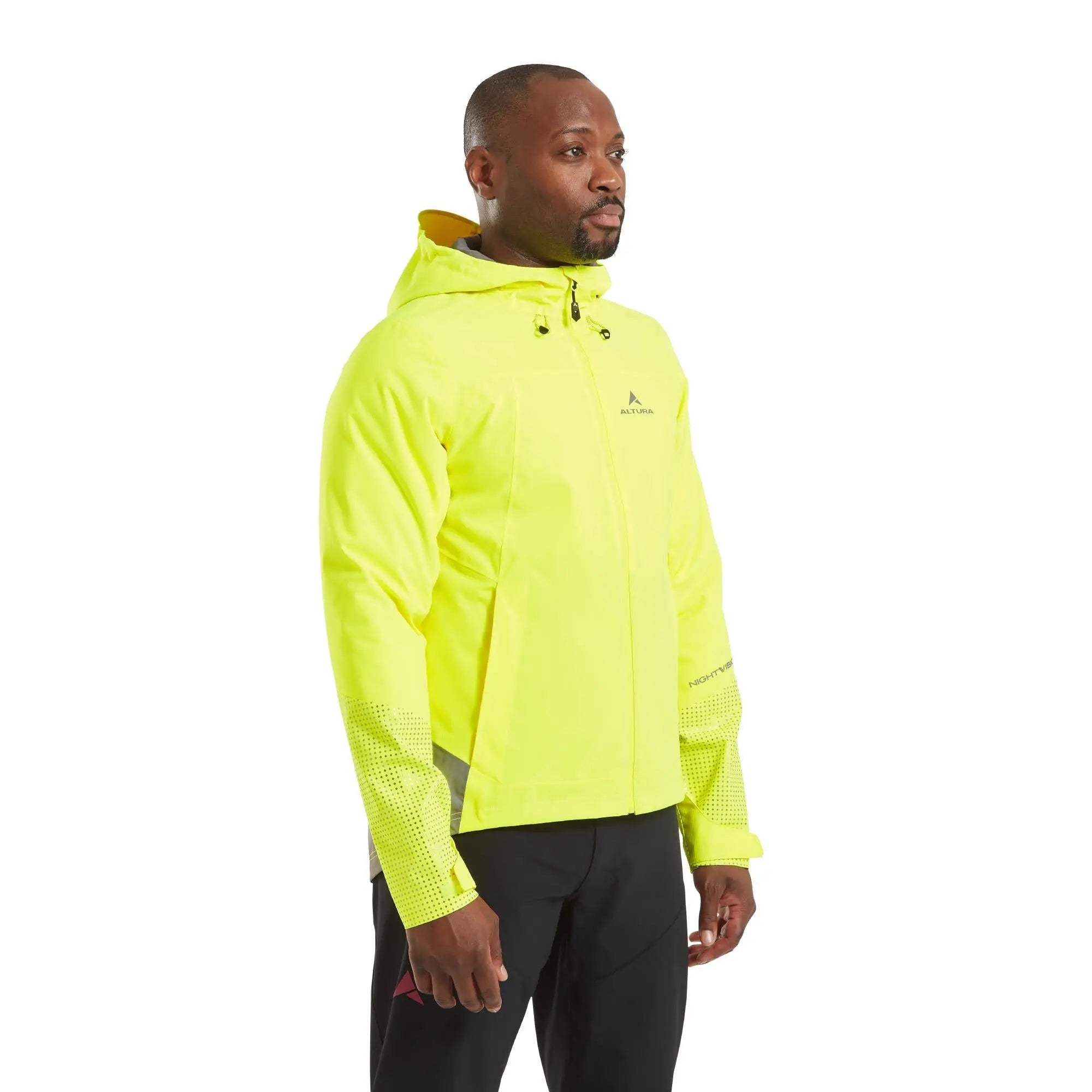 Altura Night Vision Typhoon Insulated Jacket Yellow - FREE UK Shipping, FREE 365 Day Returns | Moto Central