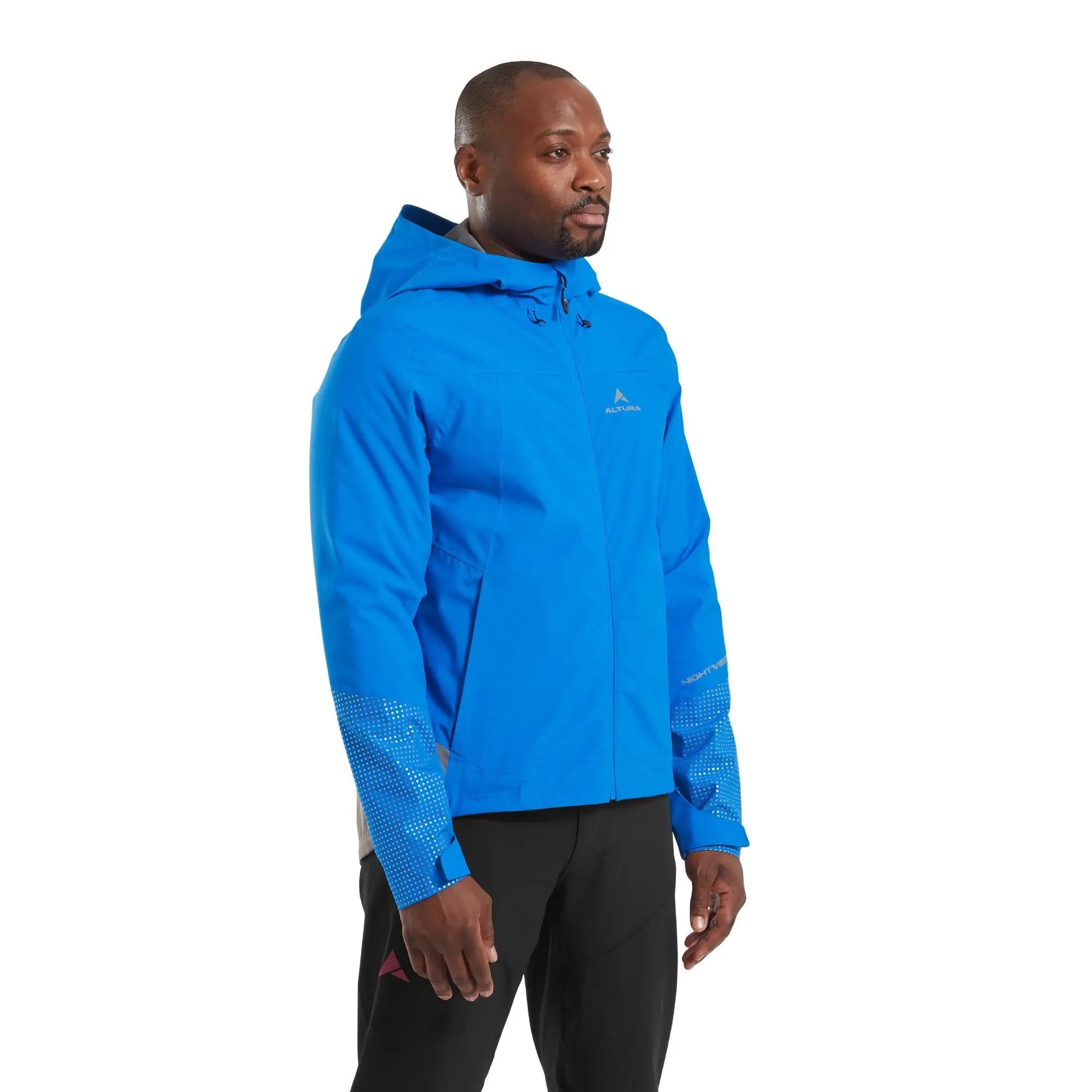 Altura Night Vision Typhoon Insulated Jacket Electric Blue - FREE UK Shipping, FREE 365 Day Returns | Moto Central
