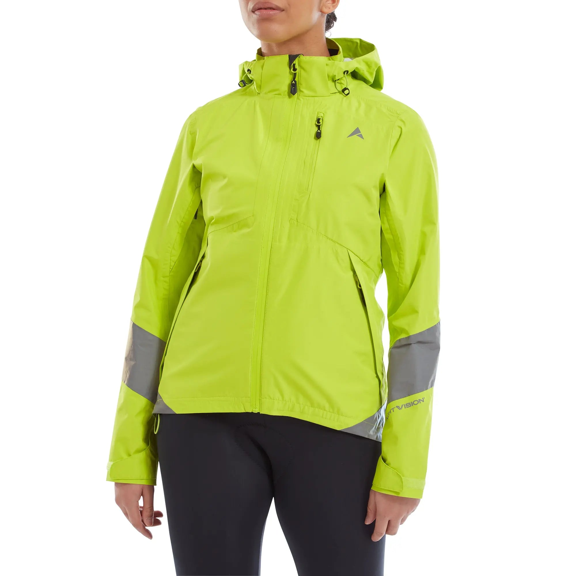 Altura Nightvision Typhoon Waterproof Ladies Jacket Lime - FREE UK Shipping, FREE 365 Day Returns | Moto Central