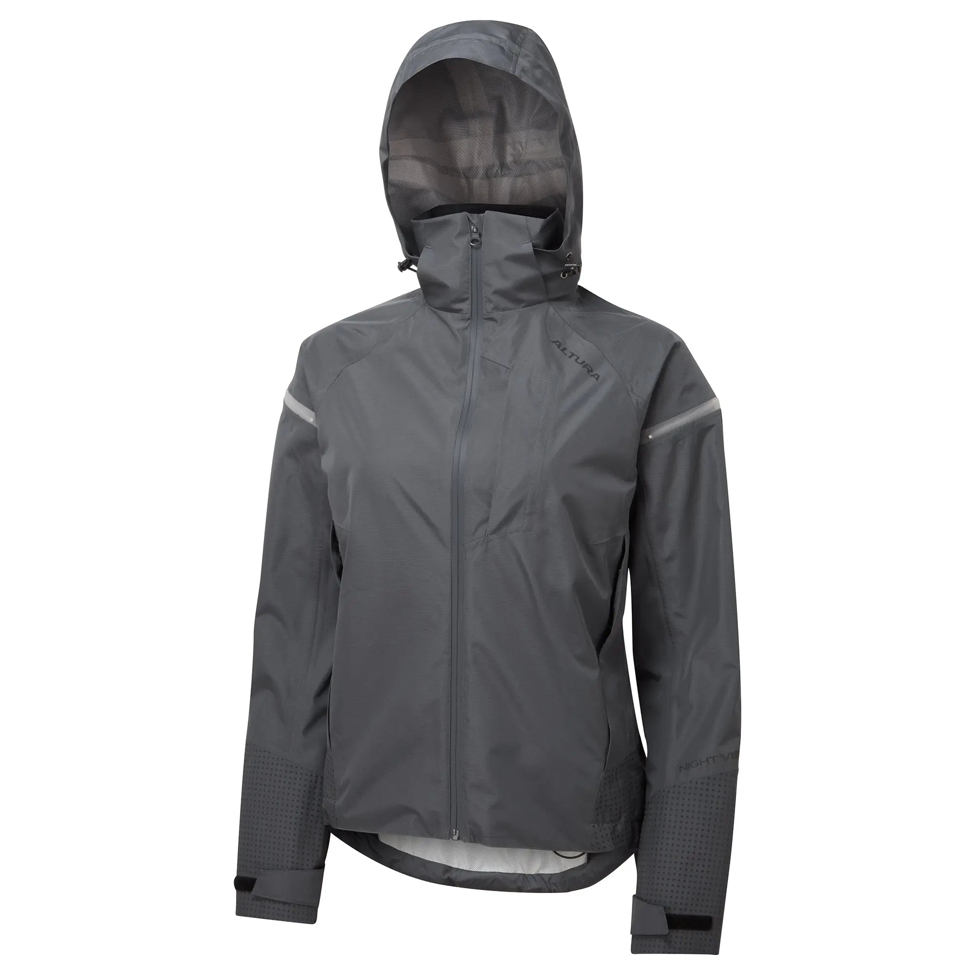 Altura Nightvision Electron Waterproof Cycling Ladies Jacket Navy - FREE UK Shipping, FREE 365 Day Returns | Moto Central
