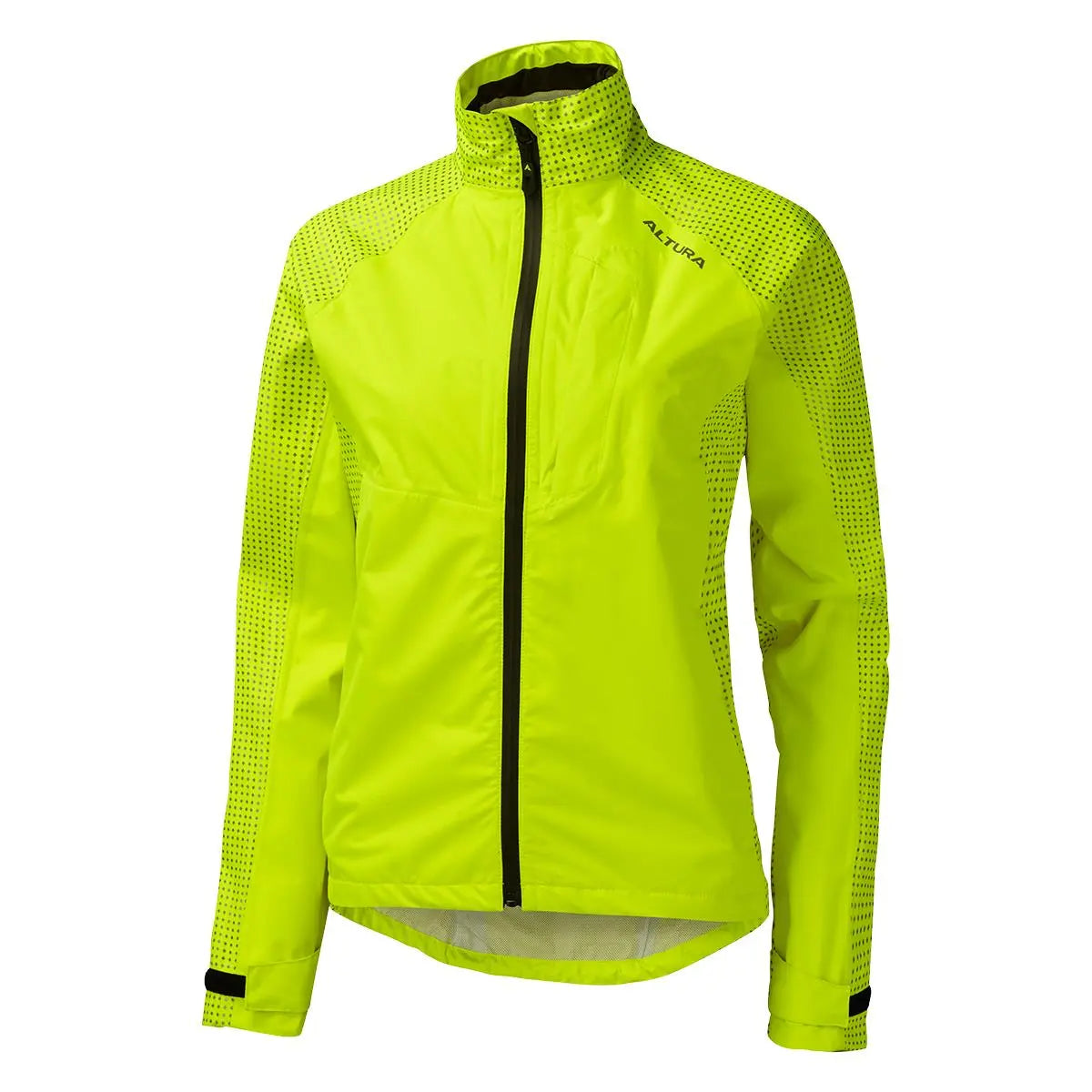 Altura Nightvision Storm Waterproof Cycling Ladies Jacket Yellow - FREE UK Shipping, FREE 365 Day Returns | Moto Central