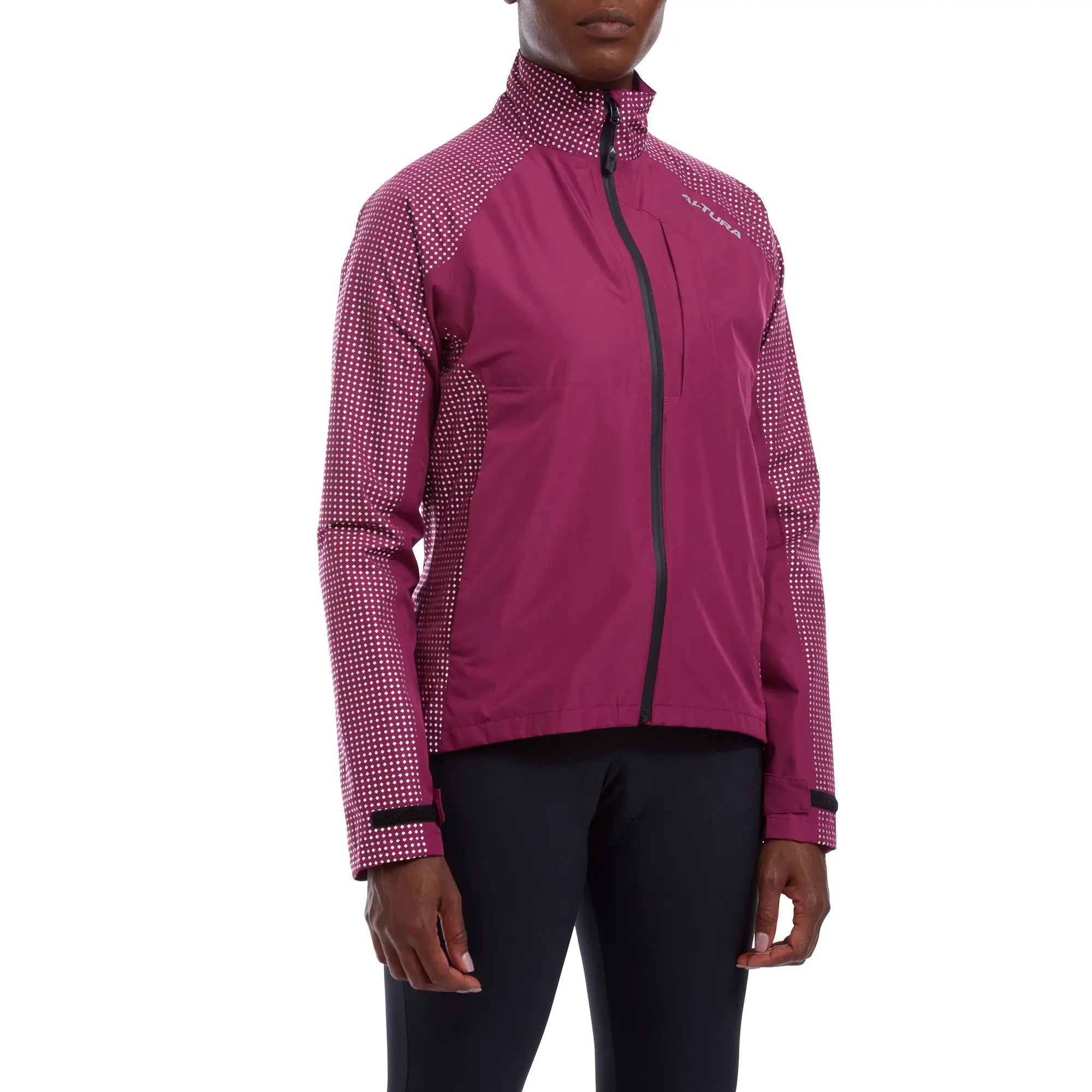 Altura Nightvision Storm Waterproof Cycling Ladies Jacket Pink - FREE UK Shipping, FREE 365 Day Returns | Moto Central