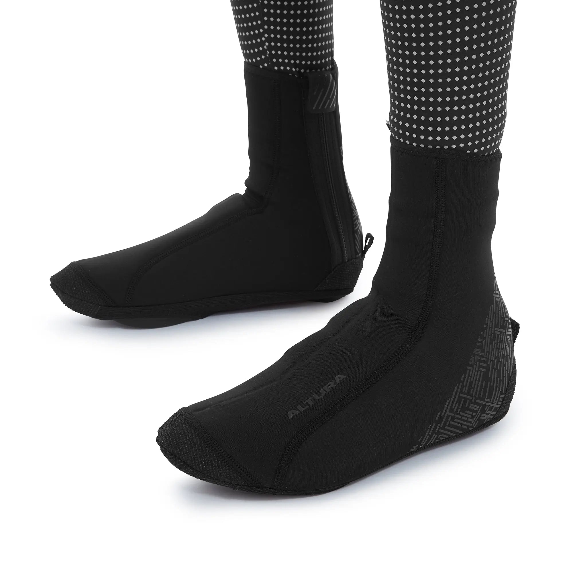 Altura Thermostretch Unisex Windproof Cycling Overshoes Black - FREE UK Shipping, FREE 365 Day Returns | Moto Central