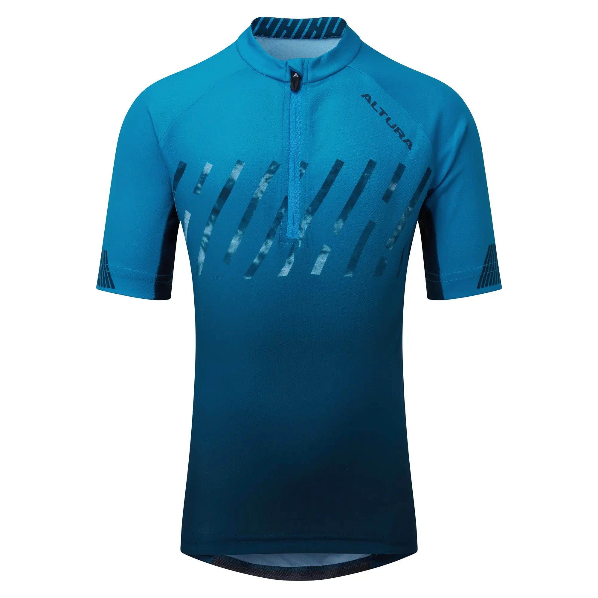 Altura Airstream Short Sleeves Cycling Kids Jersey Blue - FREE UK Shipping, FREE 365 Day Returns | Moto Central