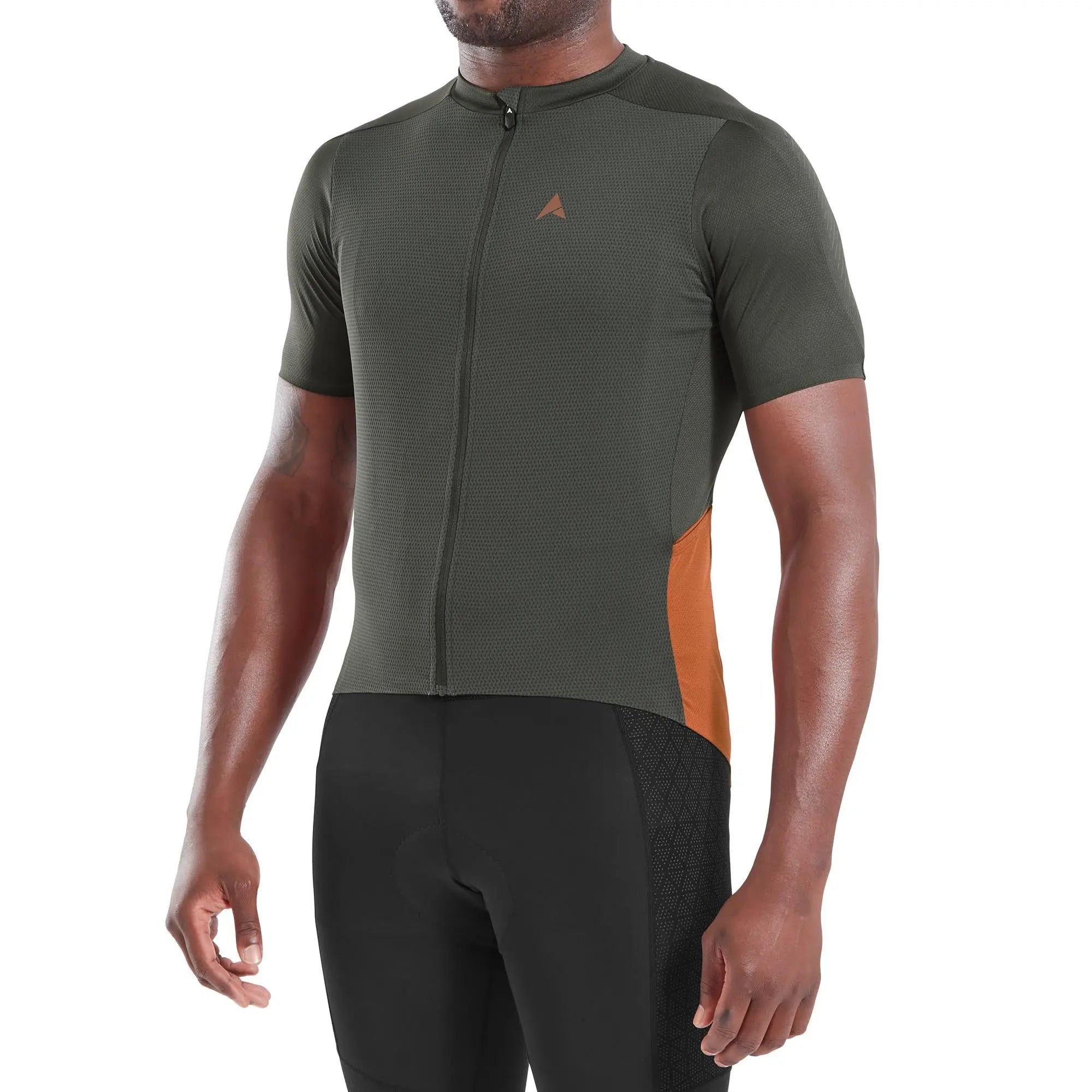 Altura Endurance Short Sleeves Cycling Jersey SS24 Carbon / Rust - FREE UK Shipping, FREE 365 Day Returns | Moto Central