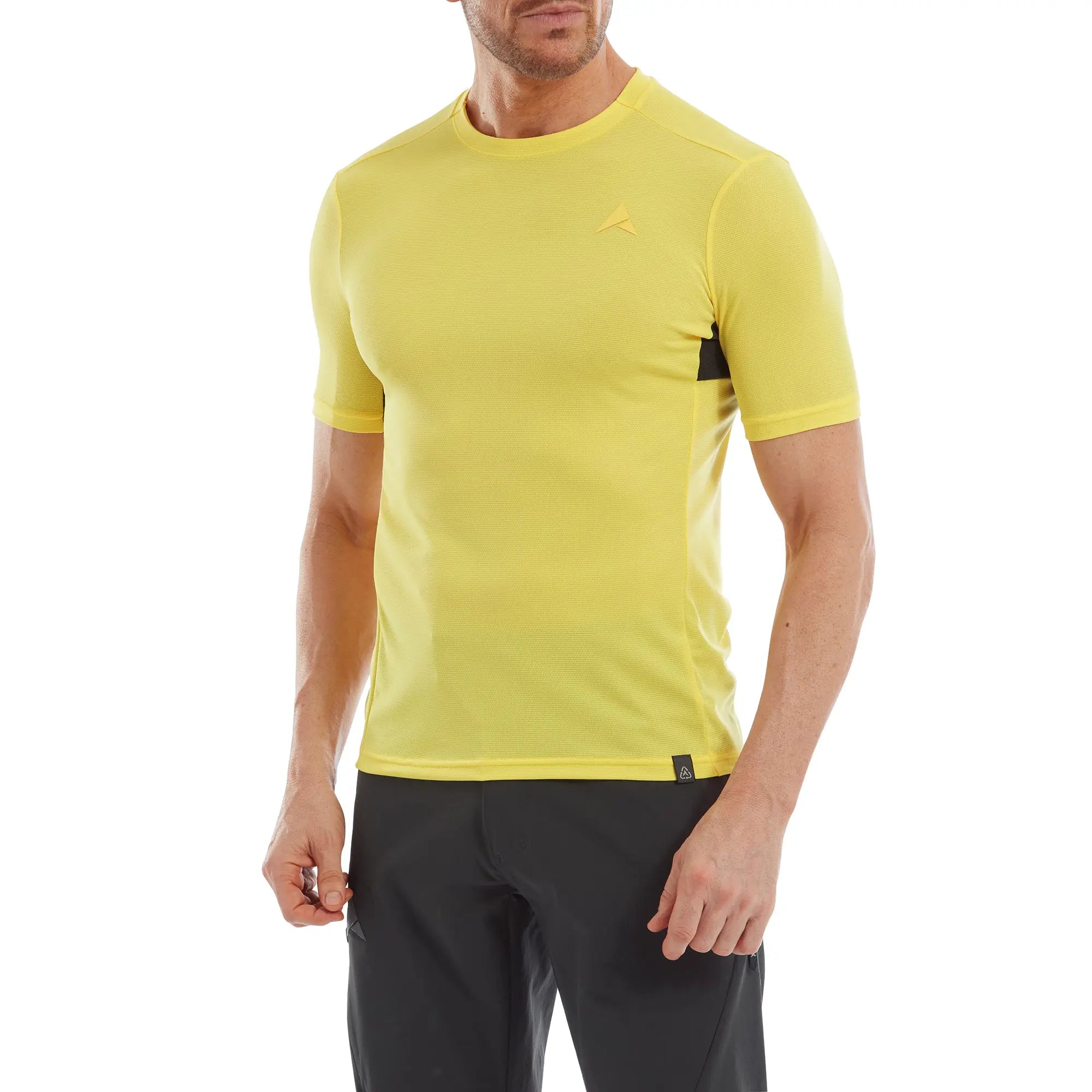 Altura Kielder Lightweight Short Sleeves Cycling Jersey Yellow - FREE UK Shipping, FREE 365 Day Returns | Moto Central