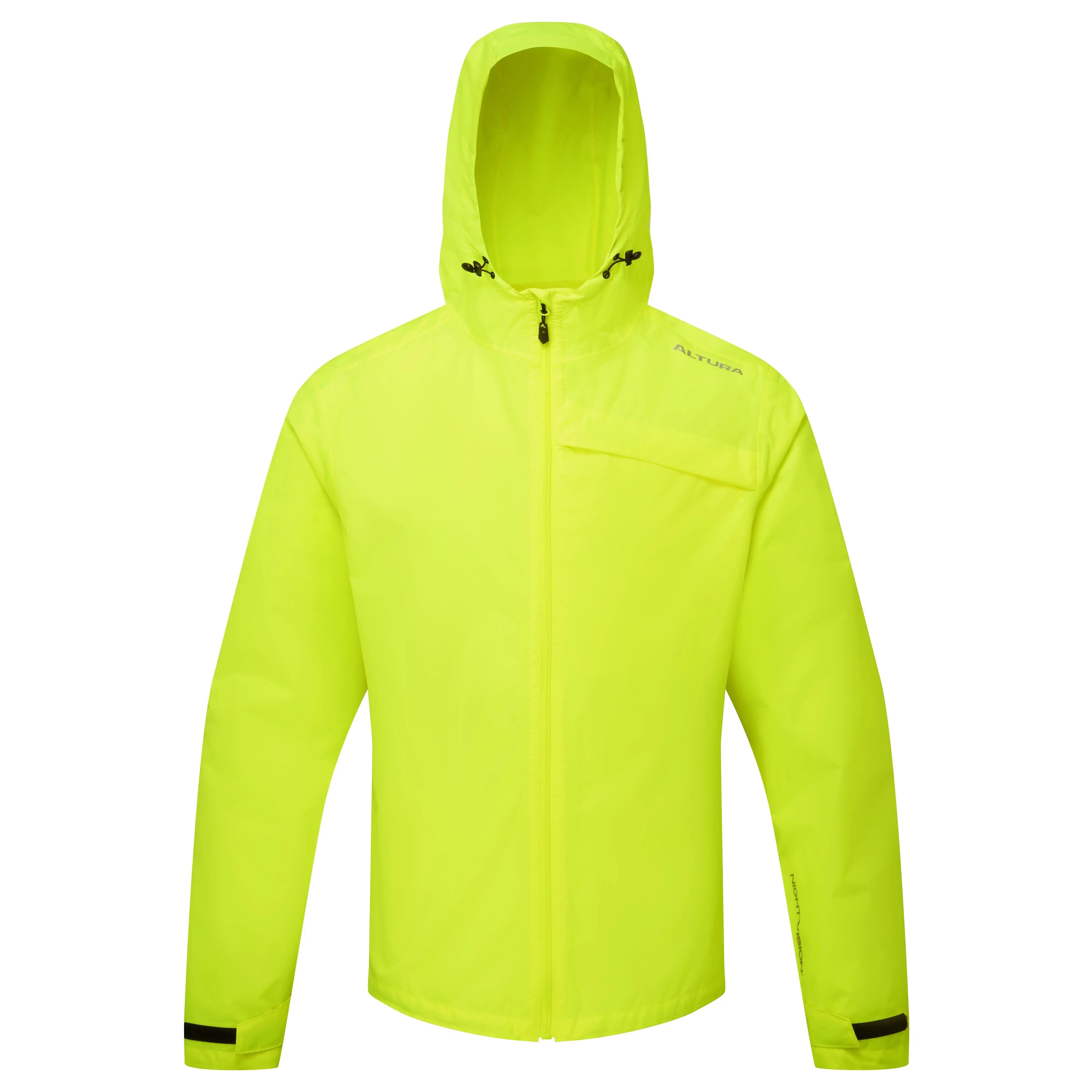 Altura Nightvision Nevis Waterproof Jacket Yellow - FREE UK Shipping, FREE 365 Day Returns | Moto Central
