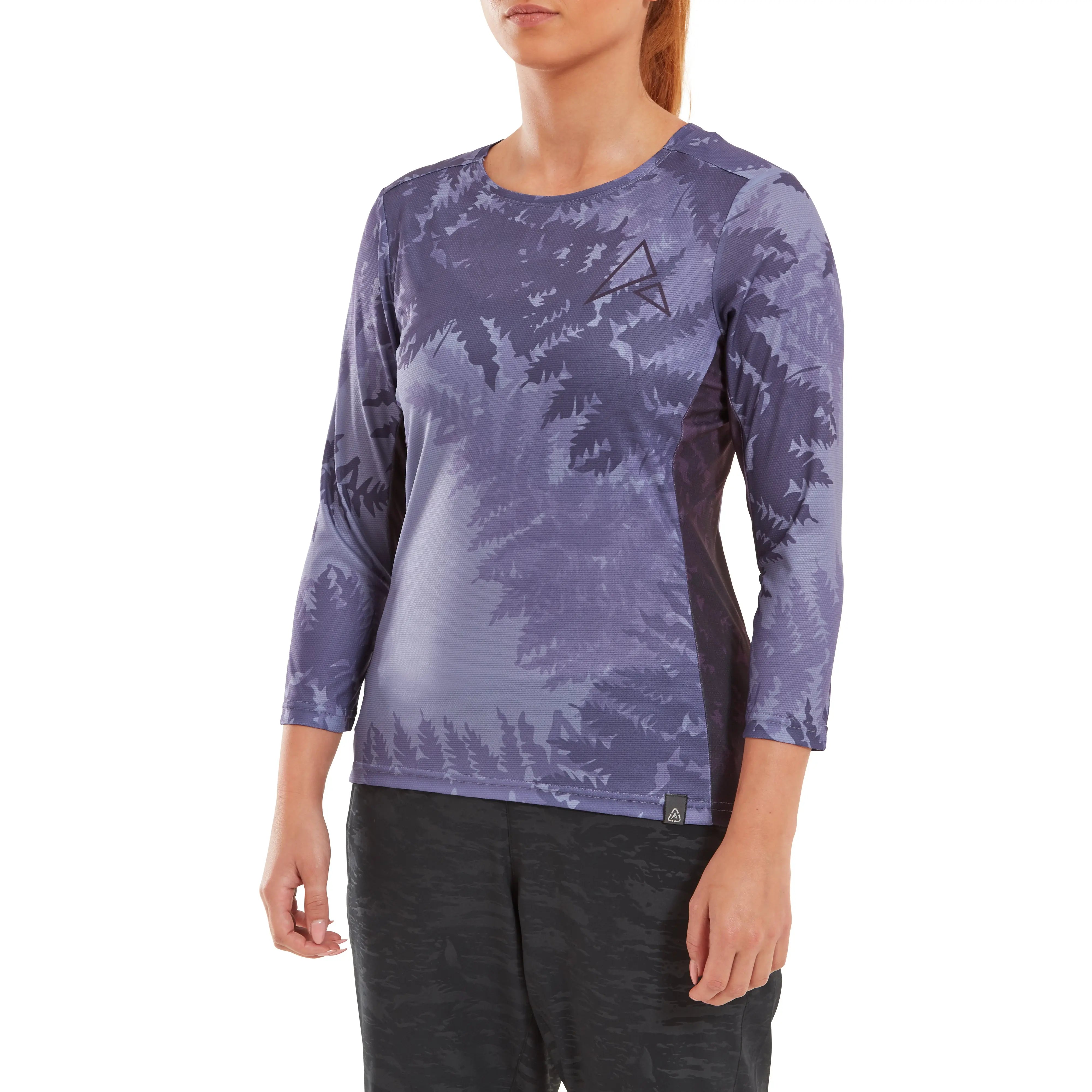 Altura Kielder Lightweight 3/4 Sleeves Ladies Jersey Lilac - FREE UK Shipping, FREE 365 Day Returns | Moto Central