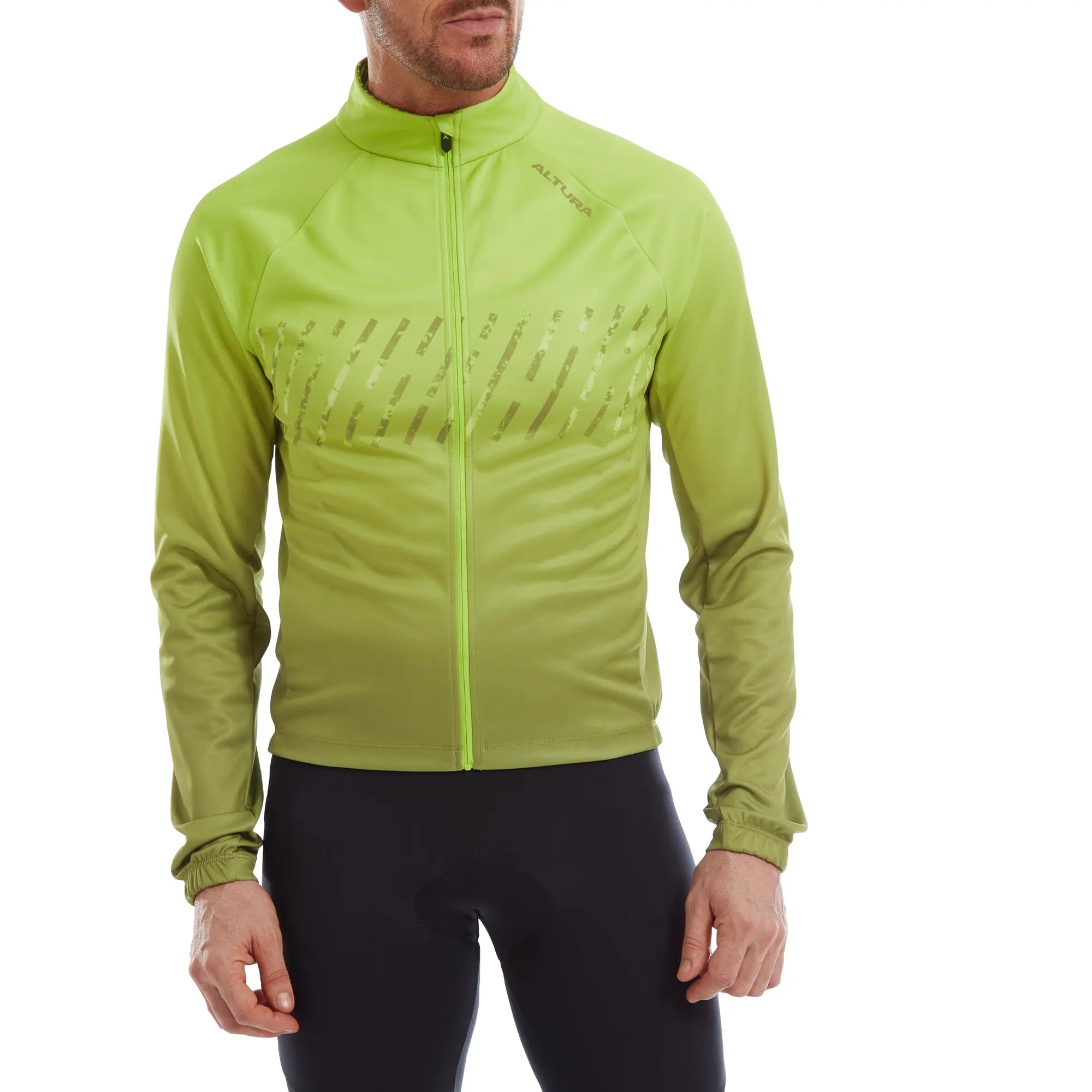 Altura Airstream Long Sleeves Jersey Lime - FREE UK Shipping, FREE 365 Day Returns | Moto Central