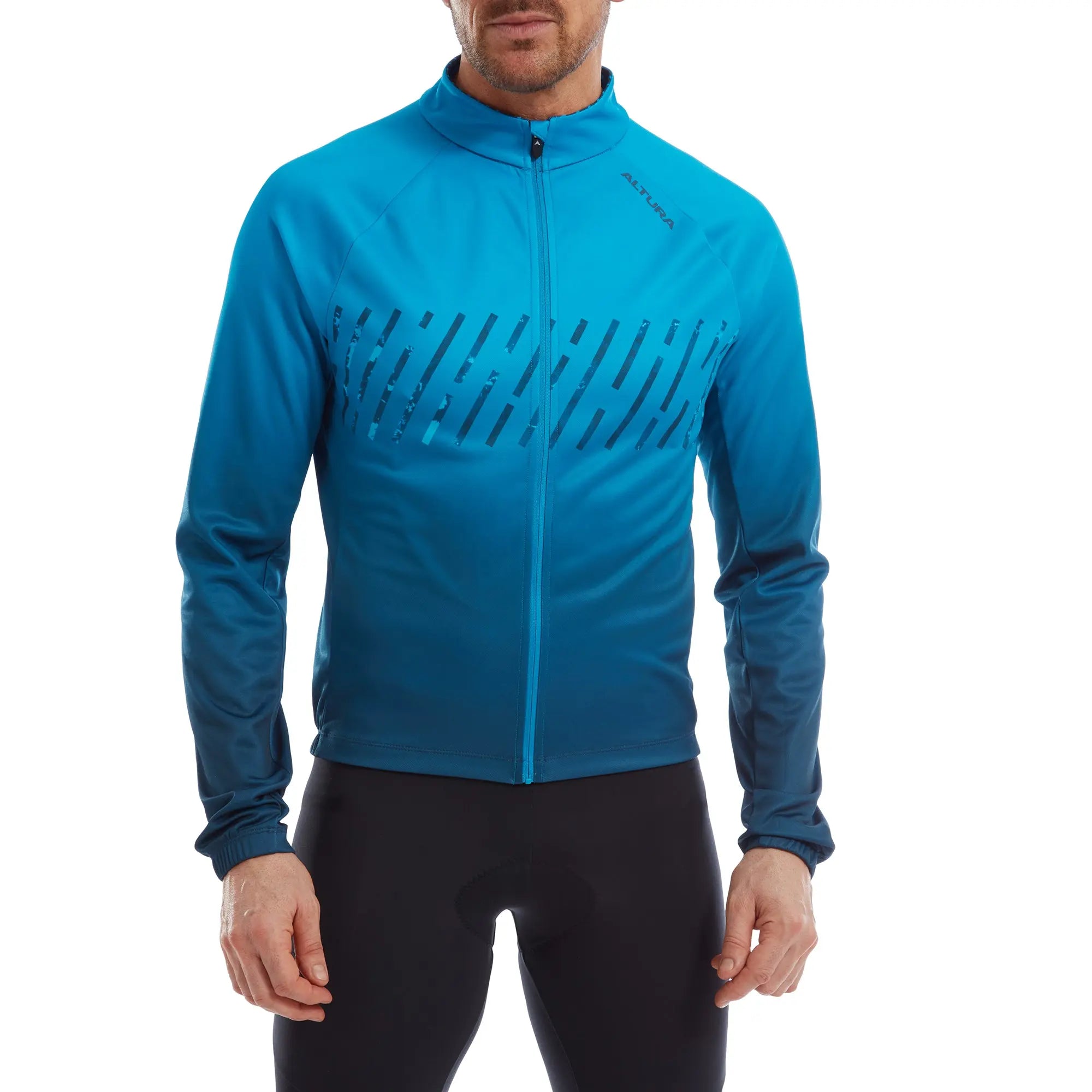 Altura Airstream Long Sleeves Jersey Navy - FREE UK Shipping, FREE 365 Day Returns | Moto Central