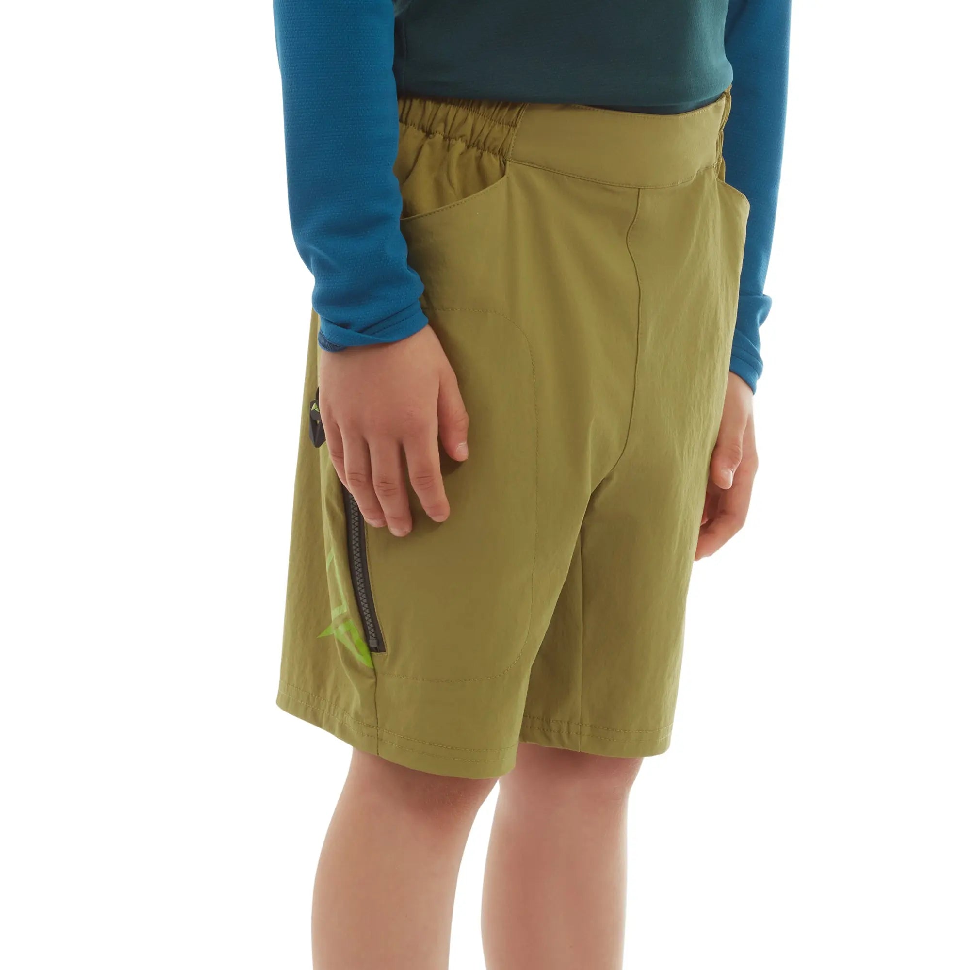 Altura Spark Trail Kids Shorts Olive - FREE UK Shipping, FREE 365 Day Returns | Moto Central