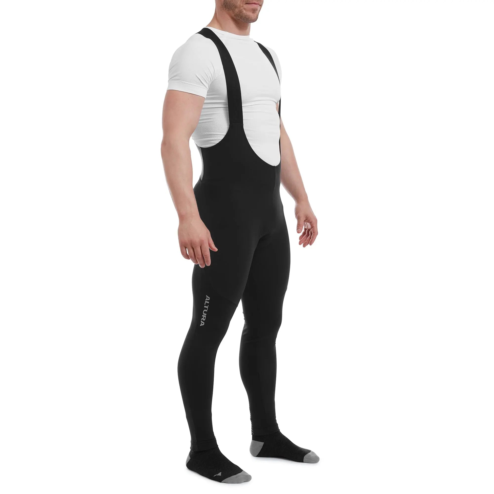 Altura Progel Plus Cycling Bib Tights Black - FREE UK Shipping, FREE 365 Day Returns | Moto Central