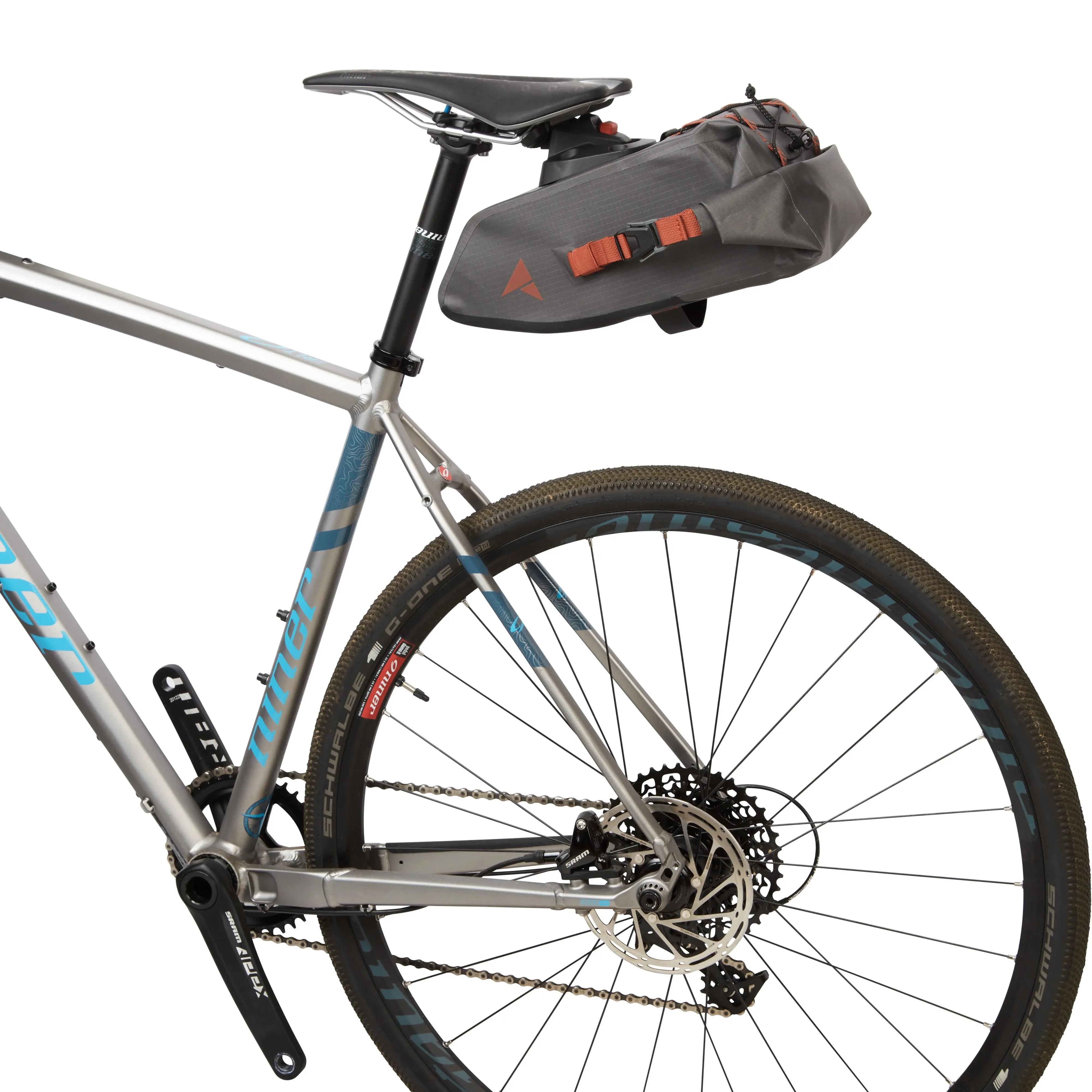 Altura Vortex Waterproof Dropper Seatpack Grey - FREE UK Shipping, FREE 365 Day Returns | Moto Central