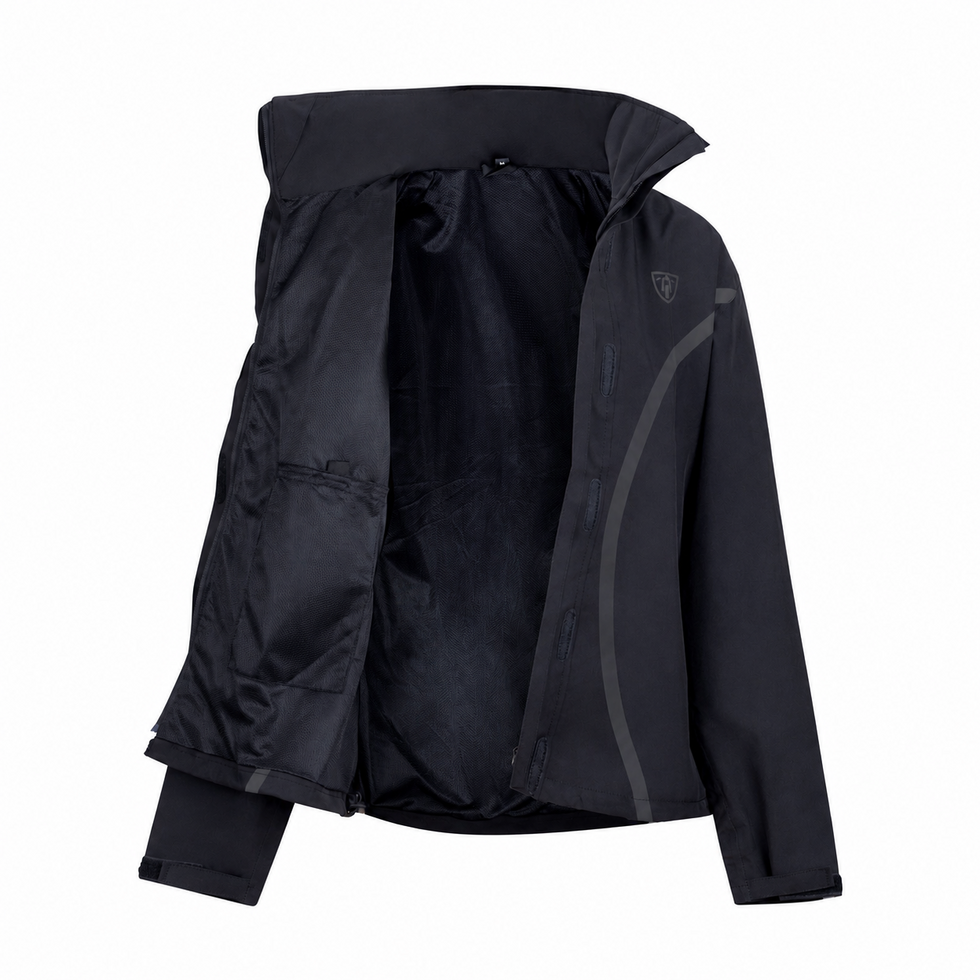 MotoGirl Aqua Shield Waterproof Jacket Black FREE UK Delivery, FREE 365 Day Returns | Moto Central