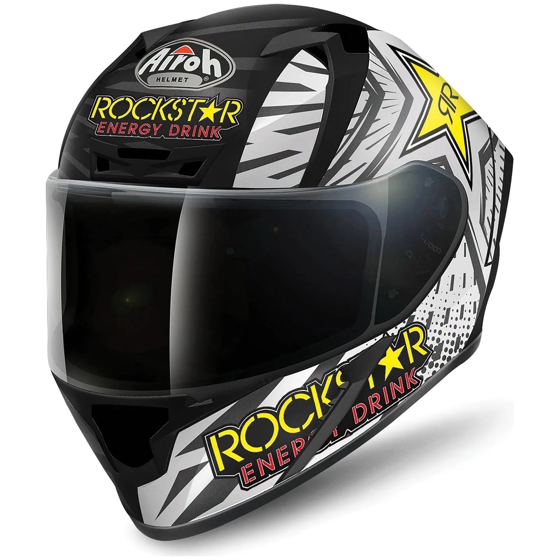 Airoh Valor Full Face Helmet Rockstar - FREE UK Shipping, FREE 365 Day Returns | Moto Central